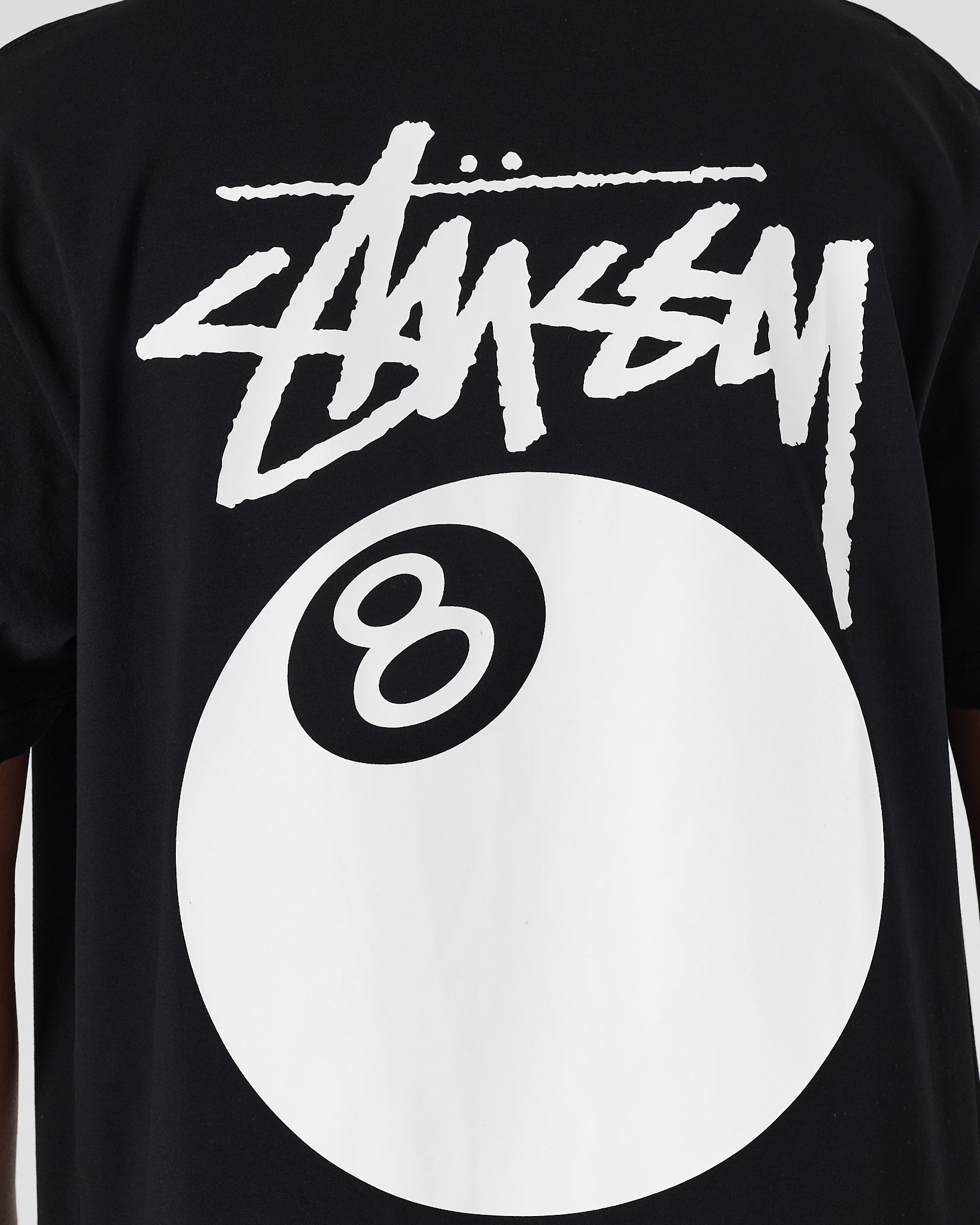 STU 8 Ball Men Black T-Shirt 15.90