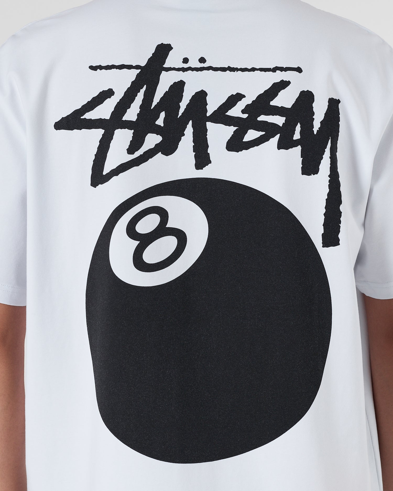 STU 8 Ball Men White T-Shirt 15.90