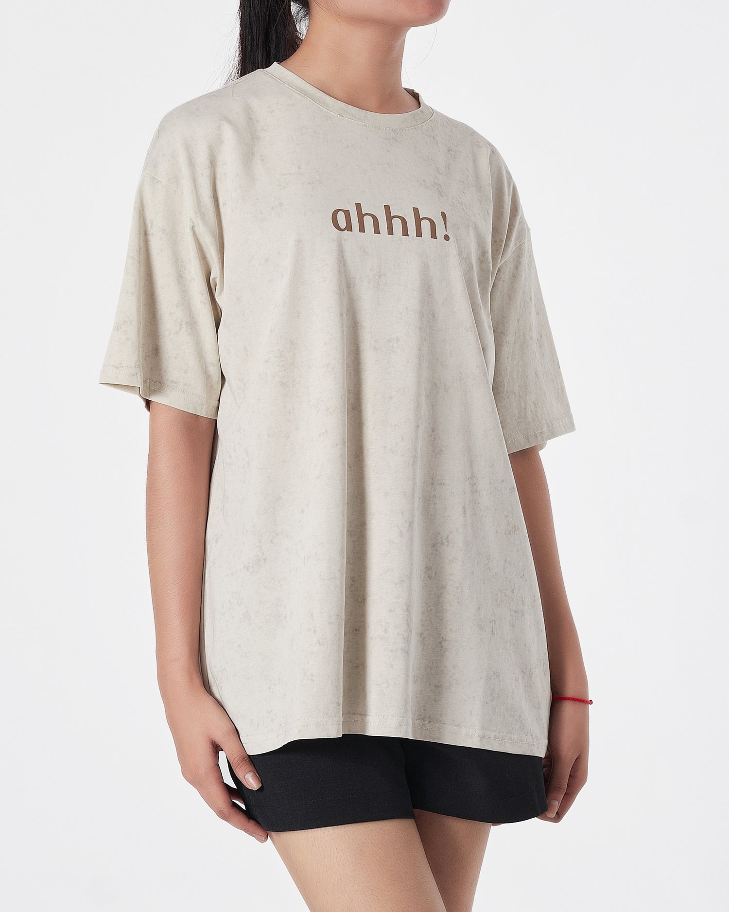 Unisex Over Size Cream T-Shirt 13.90