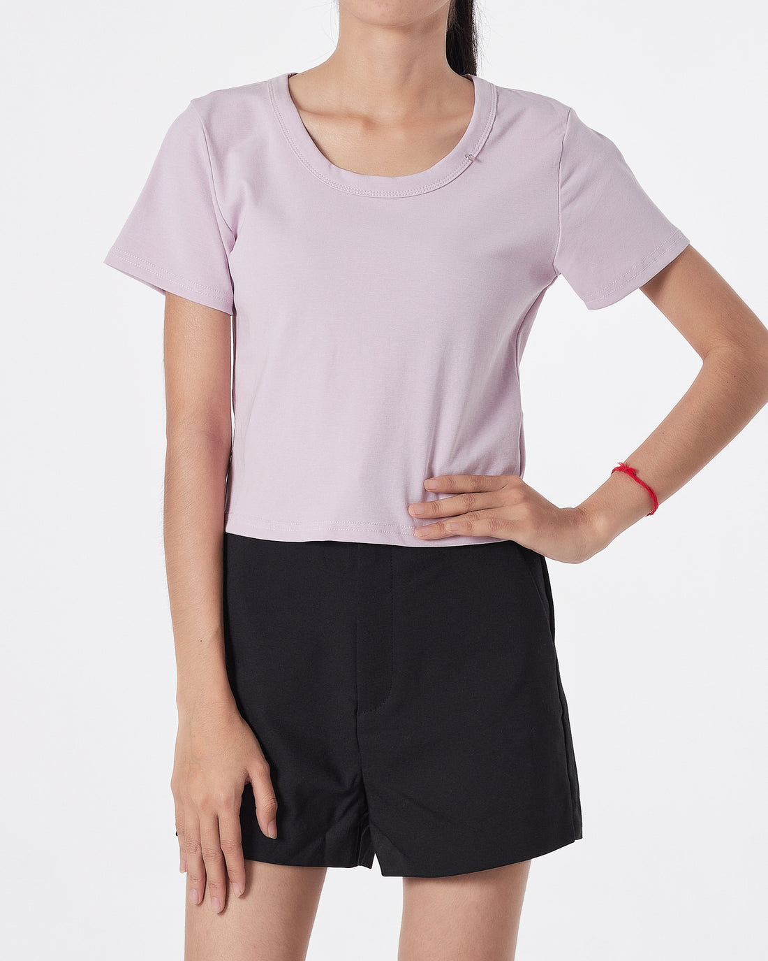 Purple Lady T-Shirt Crop Top 10.90