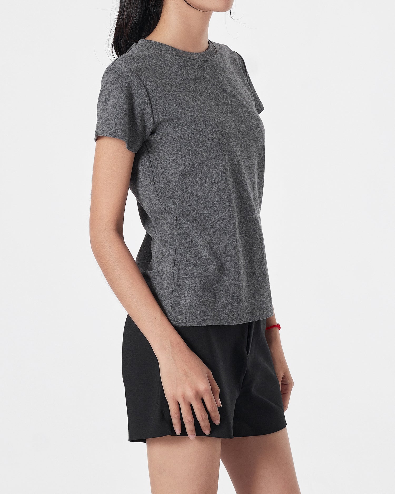 Plain Color Lady Grey T-Shirt 11.90