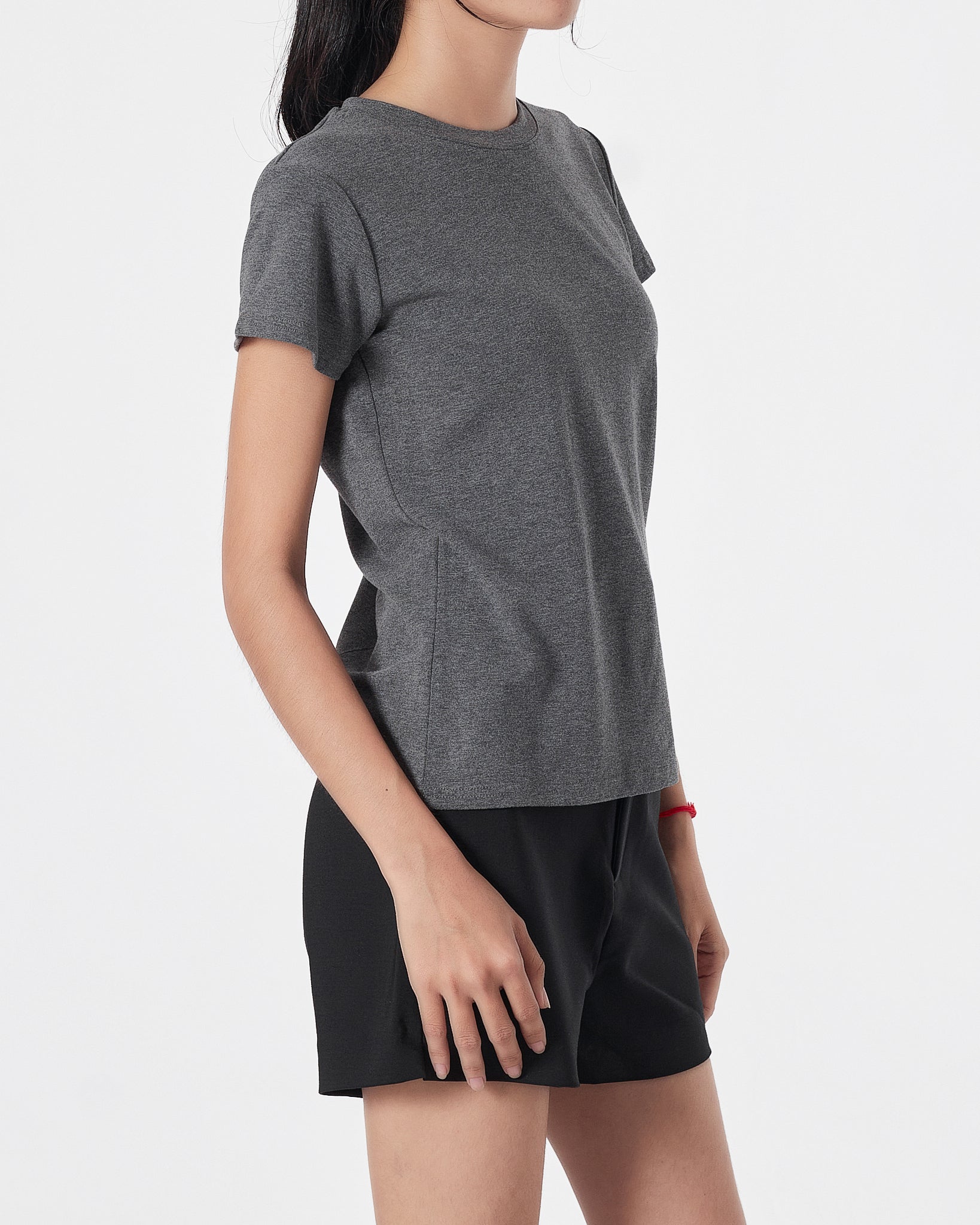 Plain Color Lady Grey T-Shirt 11.90