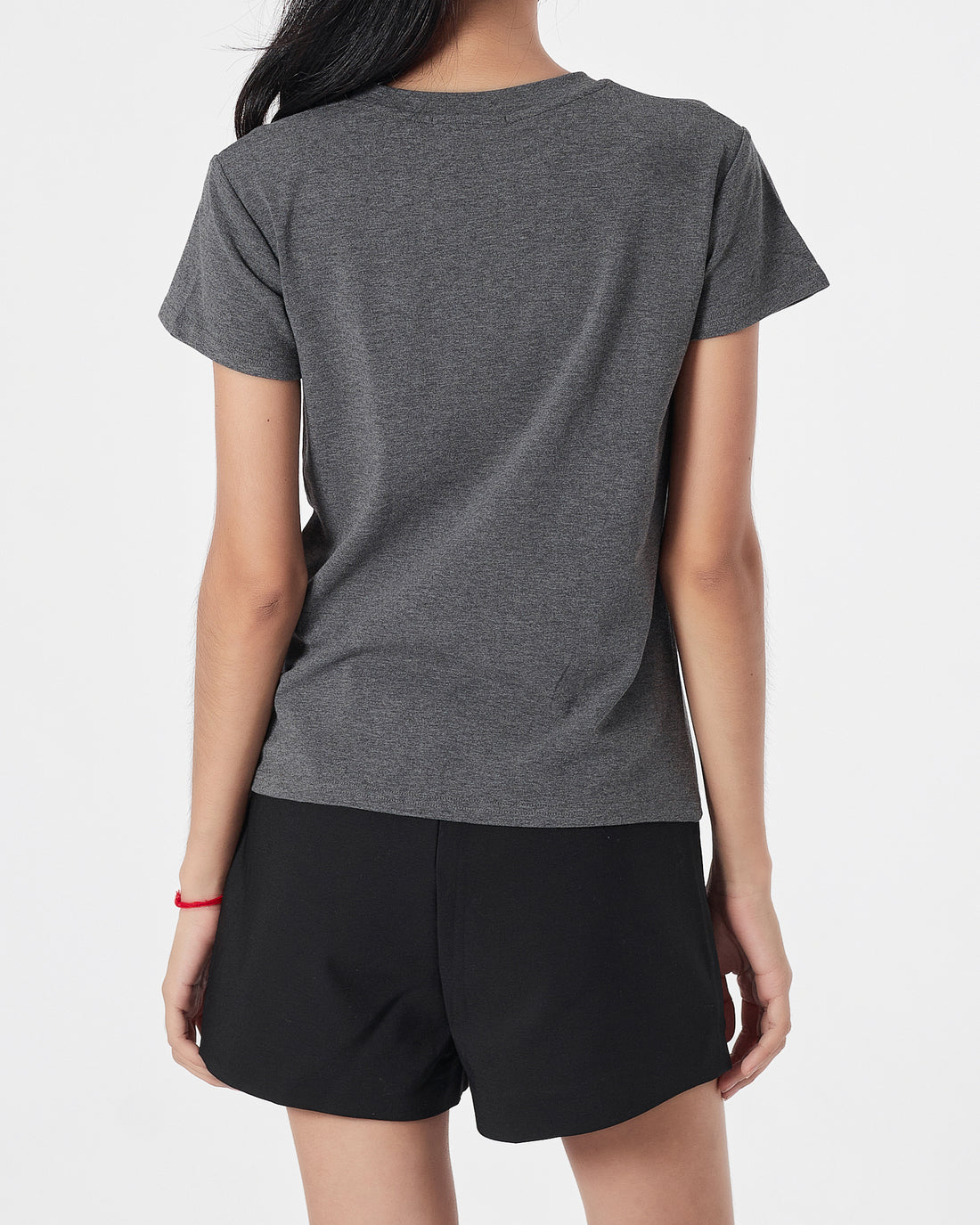 Plain Color Lady Grey T-Shirt 11.90