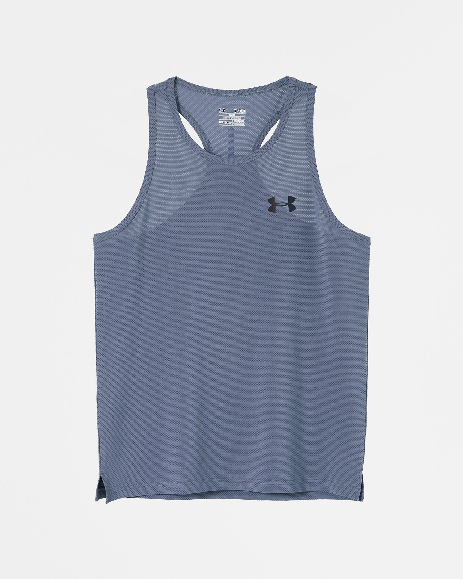 UA Logo Printed Men Grey Sport Tank Top 11.50