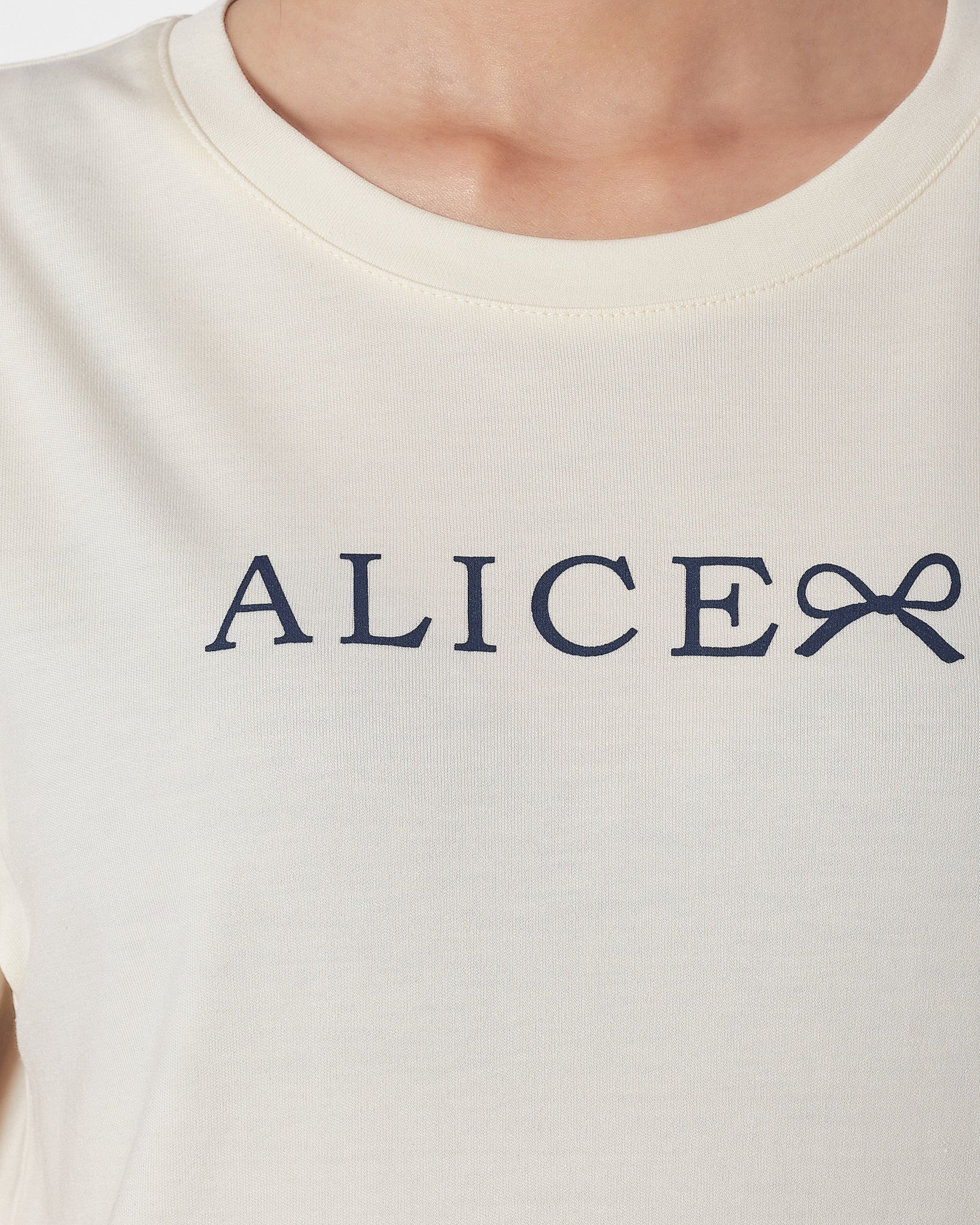 ALICE Lady Cream T-Shirt 12.90