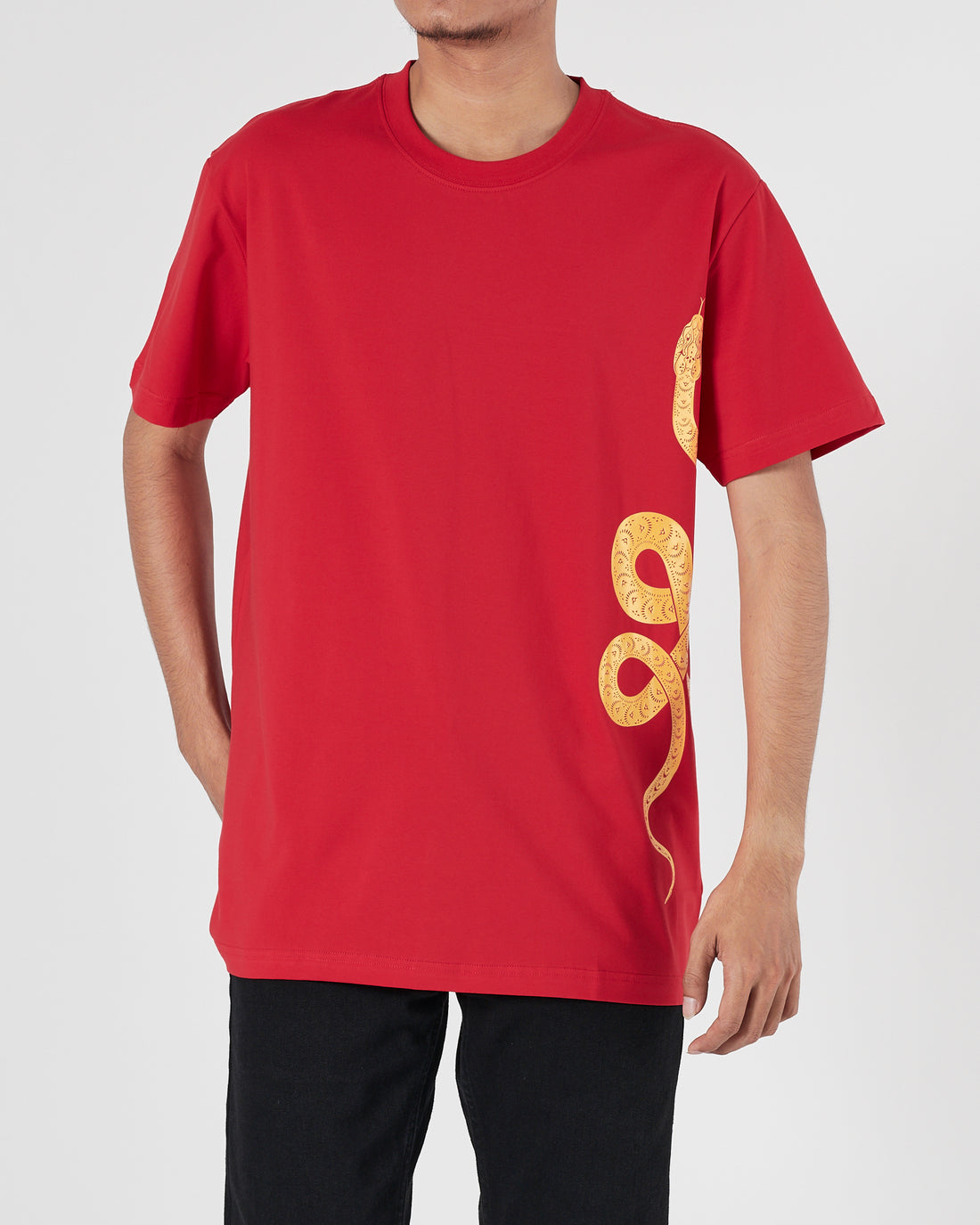 MOI Year Of The Snake Unisex Red T-Shirt 14.90