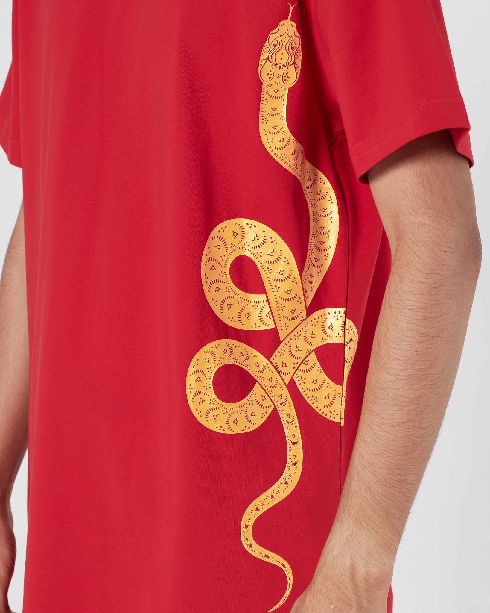 MOI Year Of The Snake Unisex Red T-Shirt 14.90