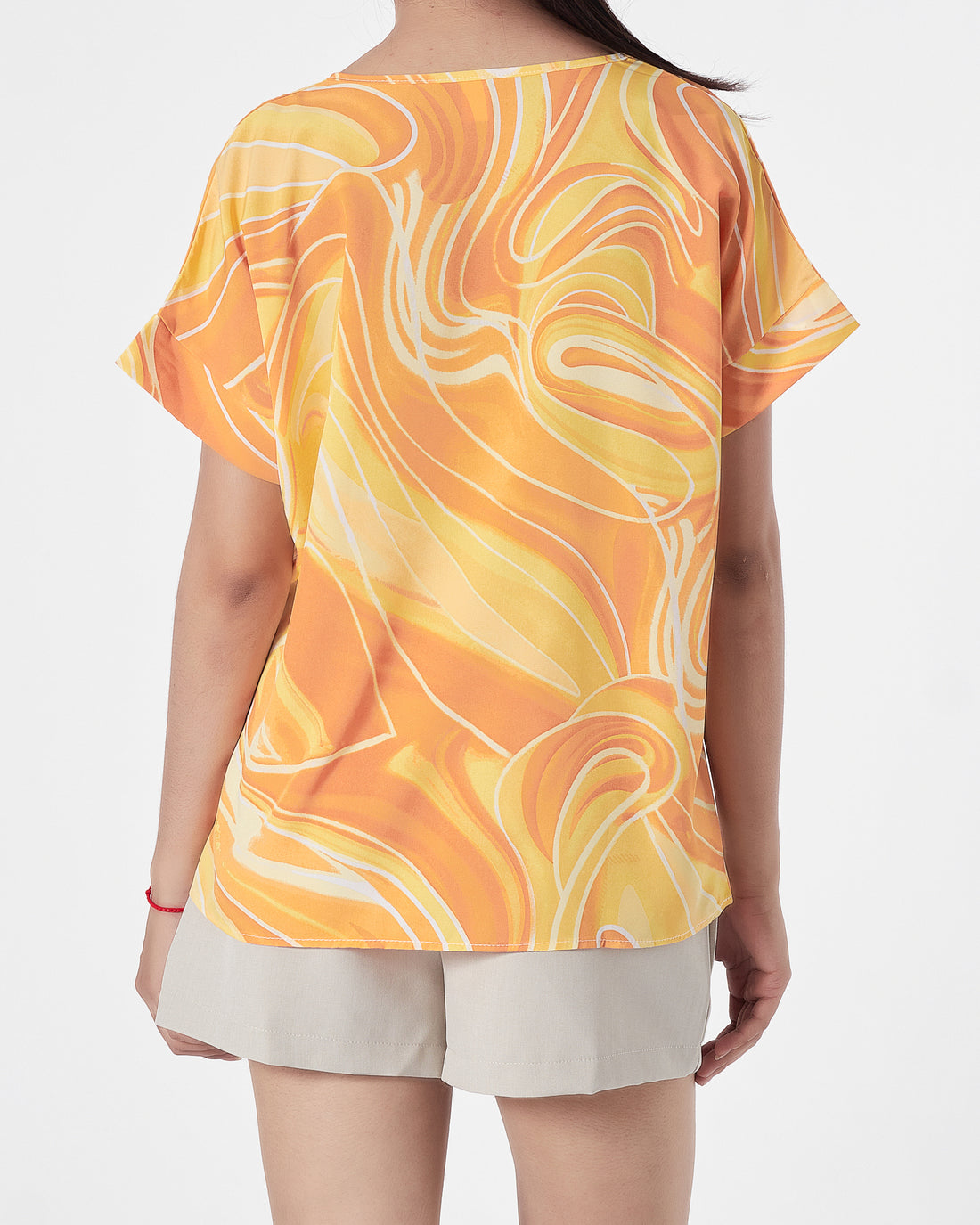 Gradient Color Lady Shirts Short Sleeve 12.90