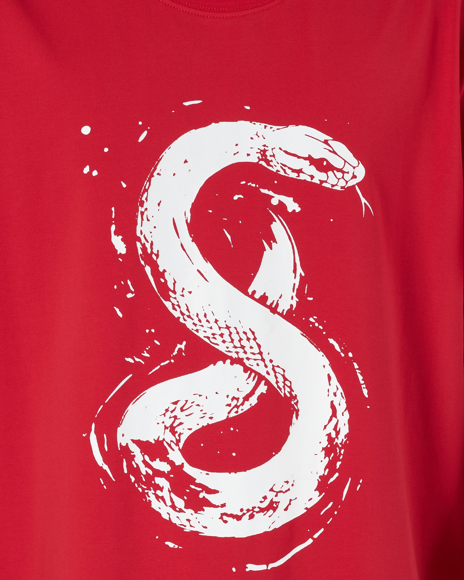 MOI Year Of The Snake Men Red T-Shirt 15.50