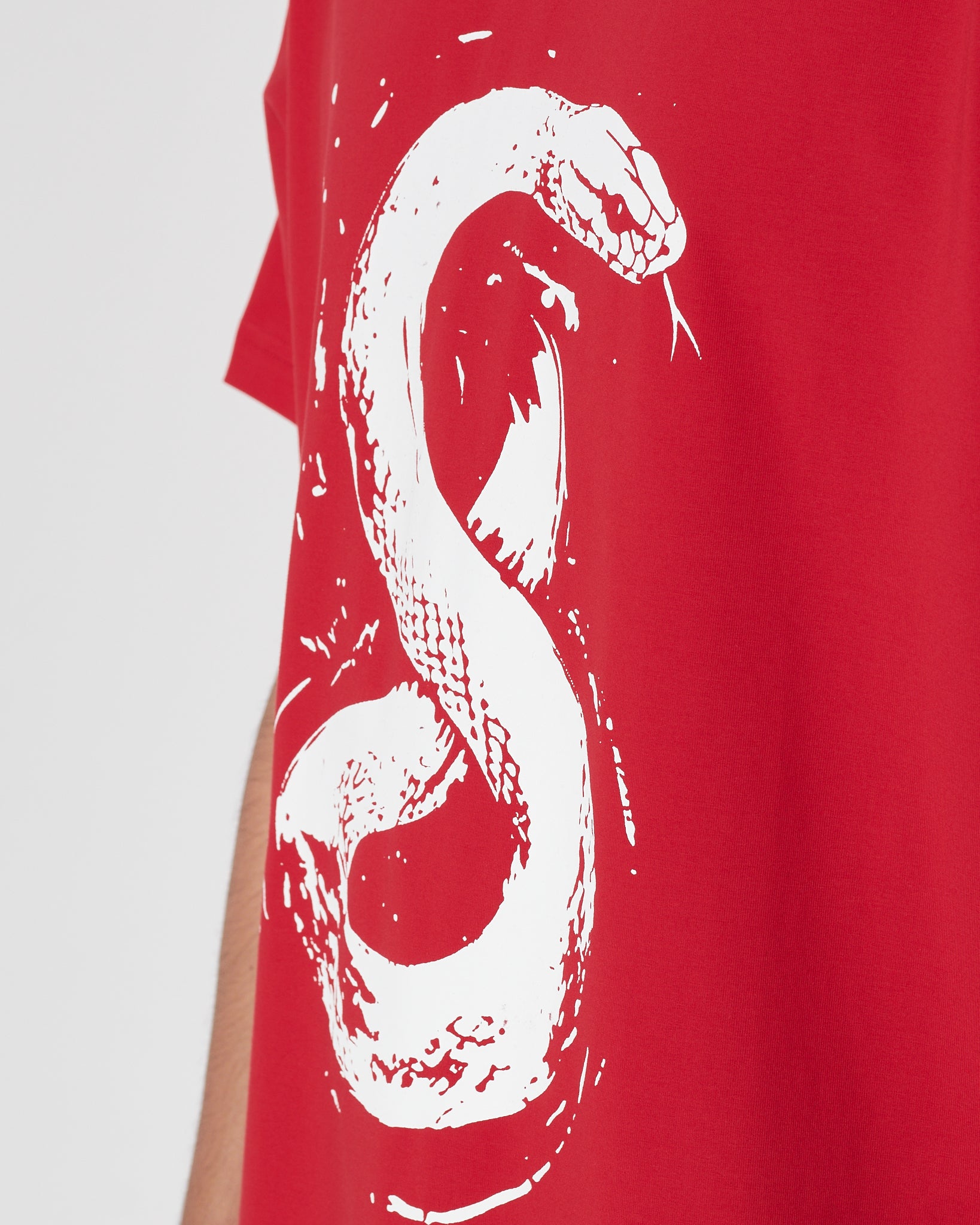 MOI Year Of The Snake Men Red T-Shirt 15.50