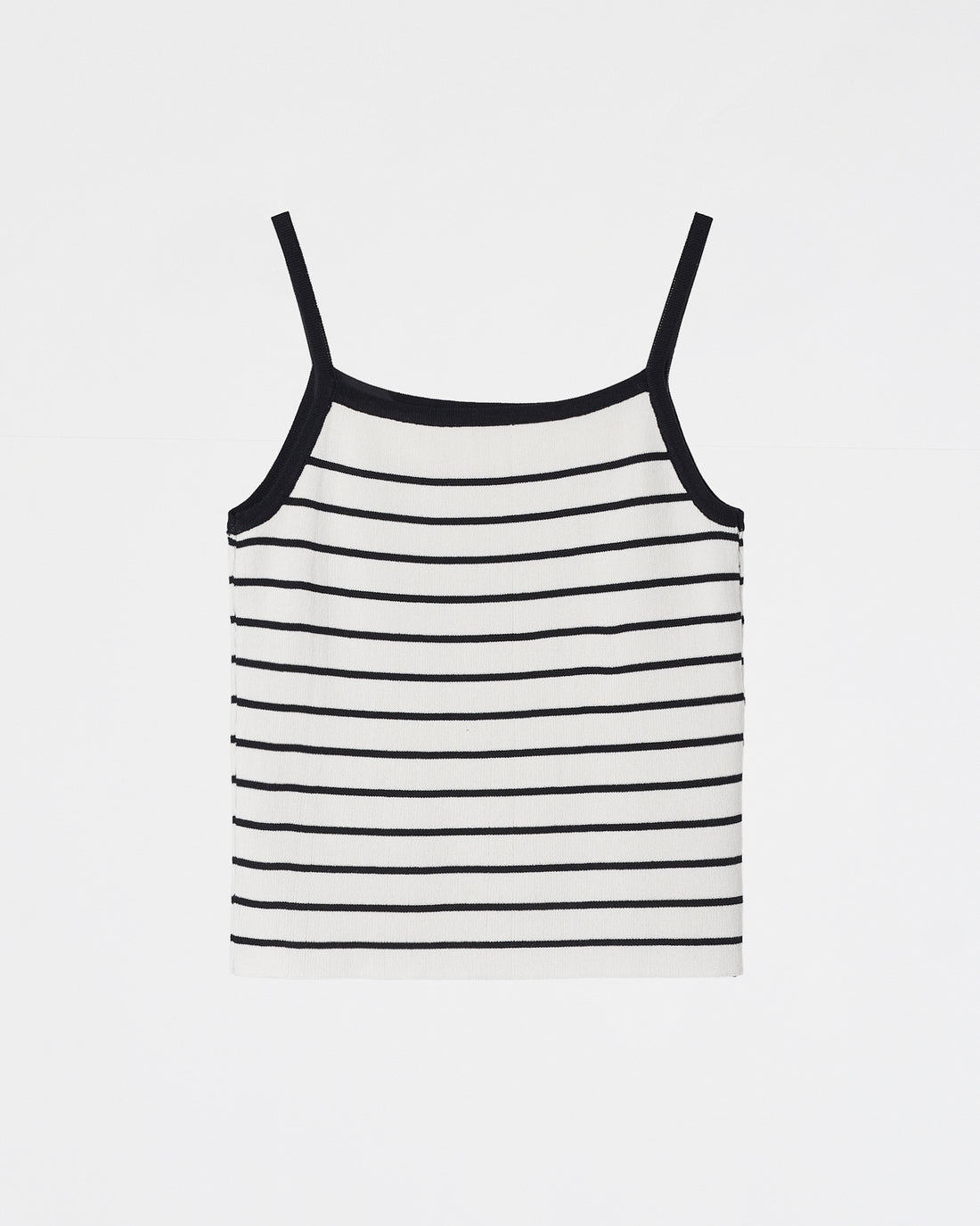 Striped Lady White Tank Top 11.90