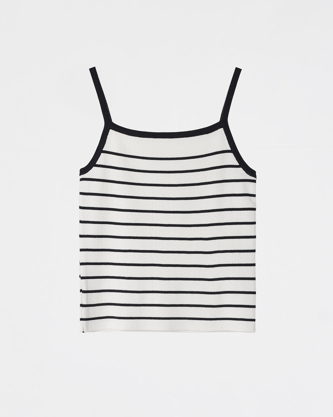 Striped Lady White Tank Top 11.90