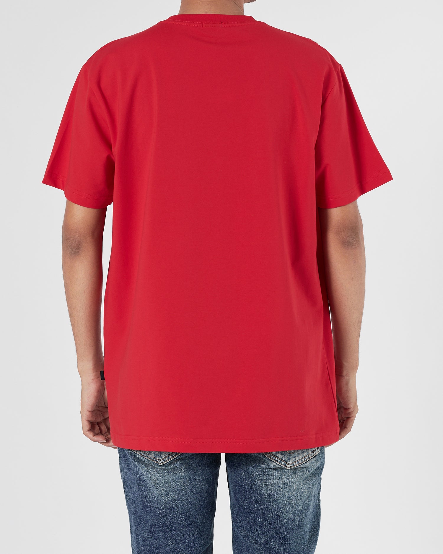 HUG Stripes Logo Men Red T-Shirt 15.90