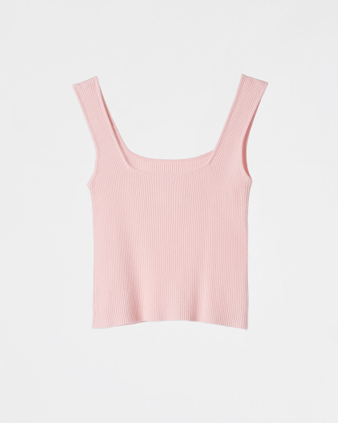 Lady Light Pink Crop Top Tank Top 11.90