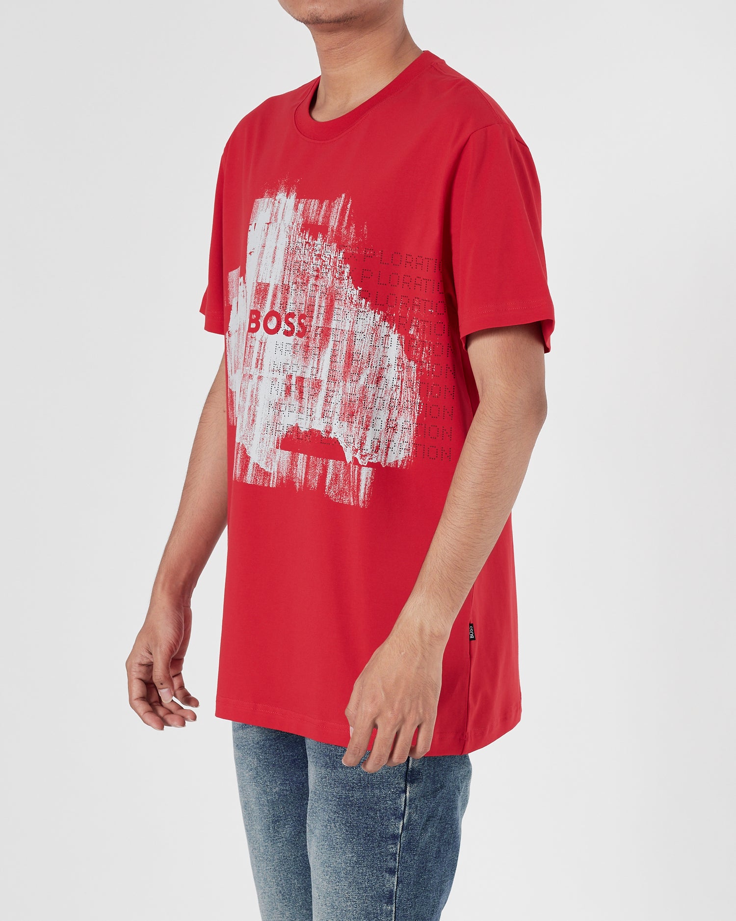 HUG Graphic Printed Men Red T-Shirt 16.90