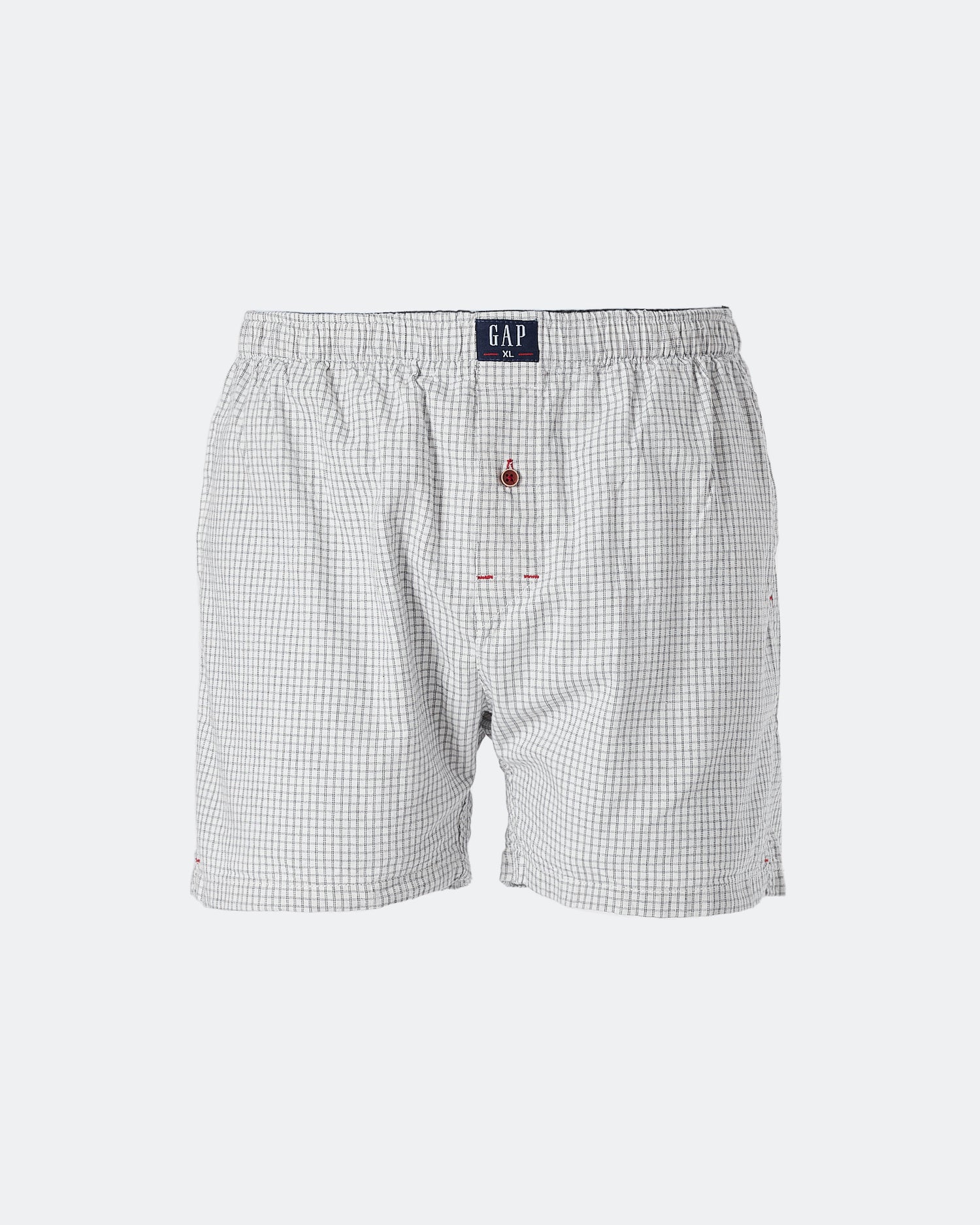 GAP Checked Over Printed Men White Boxer 6.90