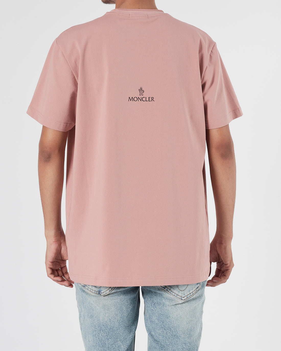 MON Plain Color Men Pink T-Shirt 14.90