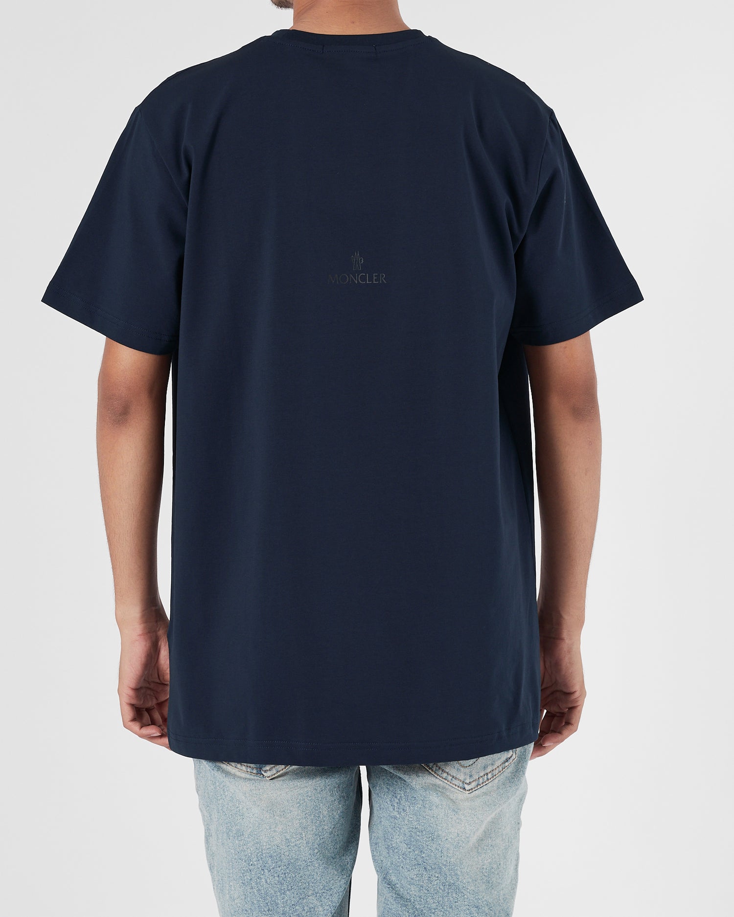 MON Plain Color Men Blue T-Shirt 14.90