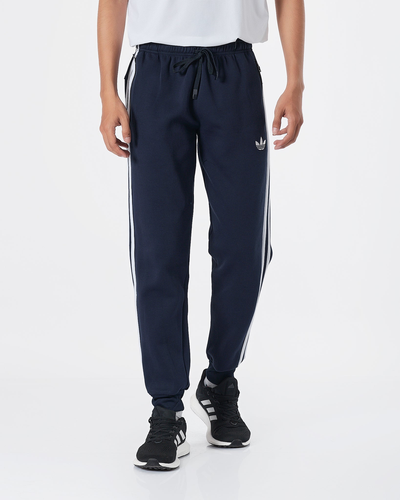 ADI Side Striped Men Dark Blue Joggers 15.90