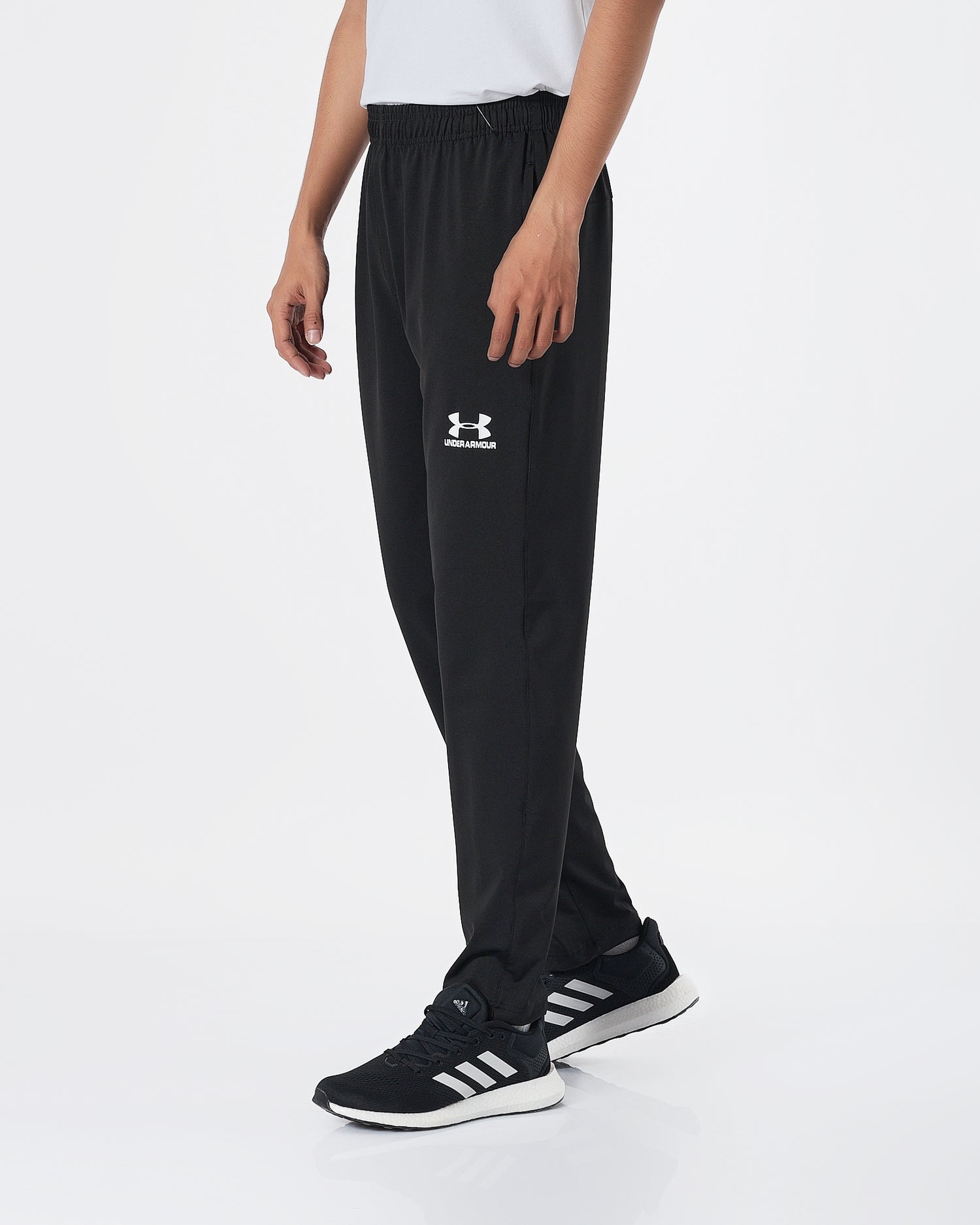 UA Logo Printed Men Black Track Pants 15.90