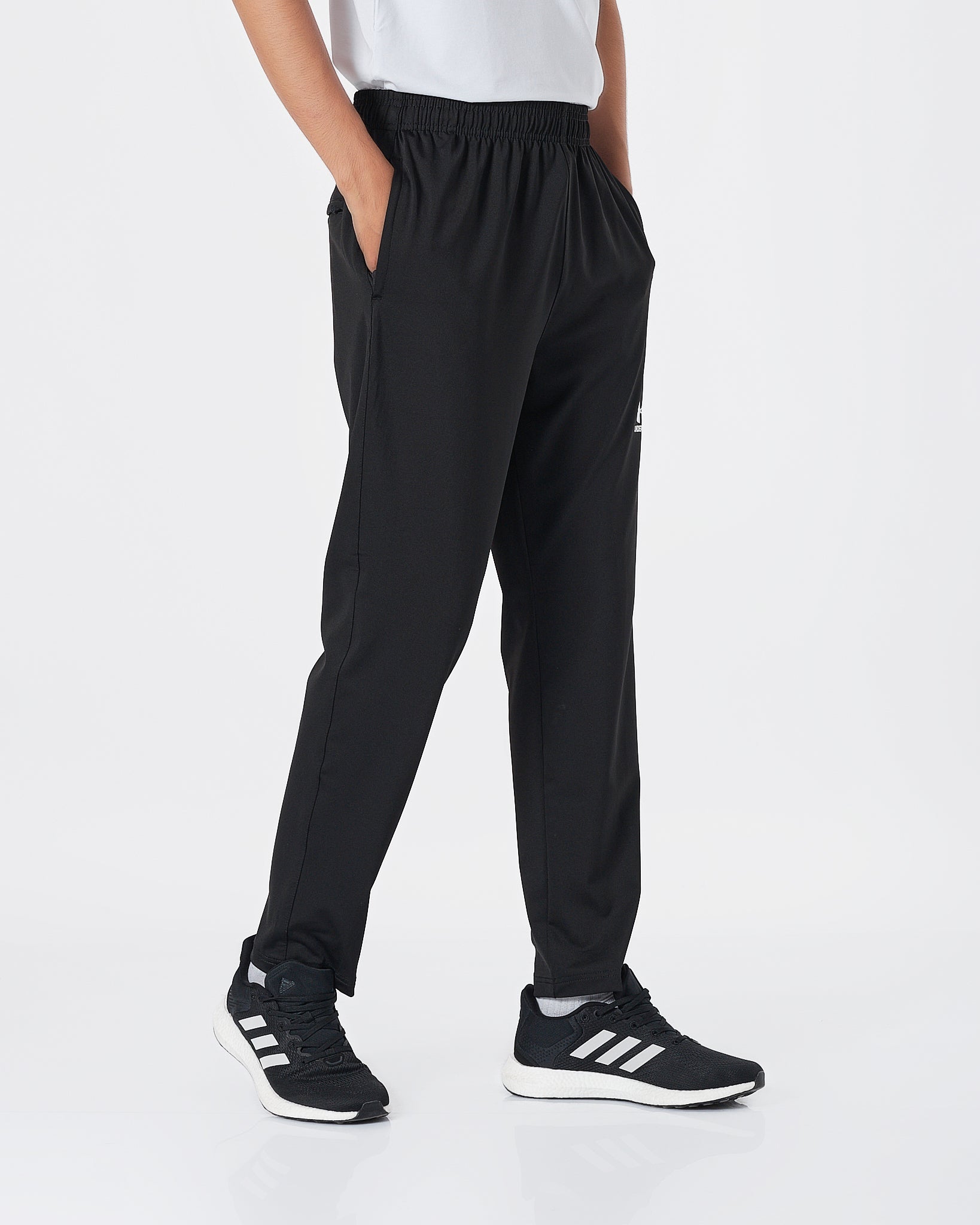 UA Logo Printed Men Black Track Pants 15.90