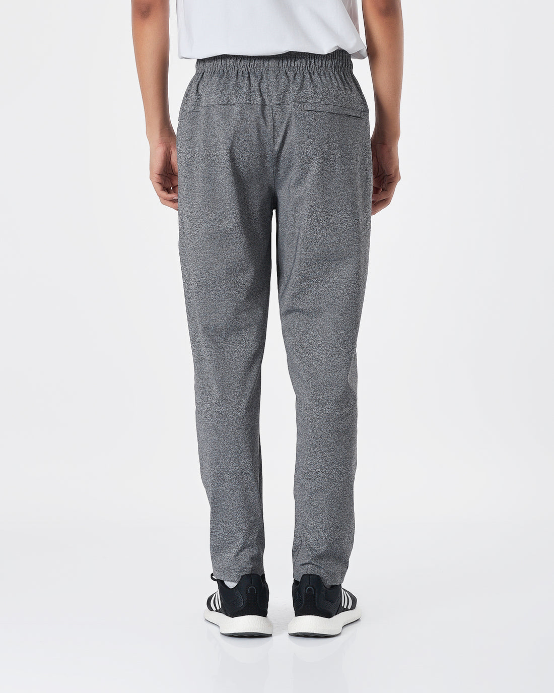 NIK Logo Vertical Men Grey Track Pants 16.90