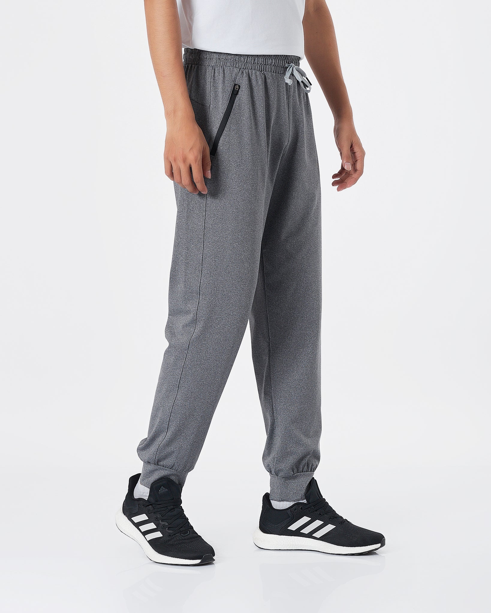 NIK Swooh Logo Printed Men Grey Track Pants 15.90