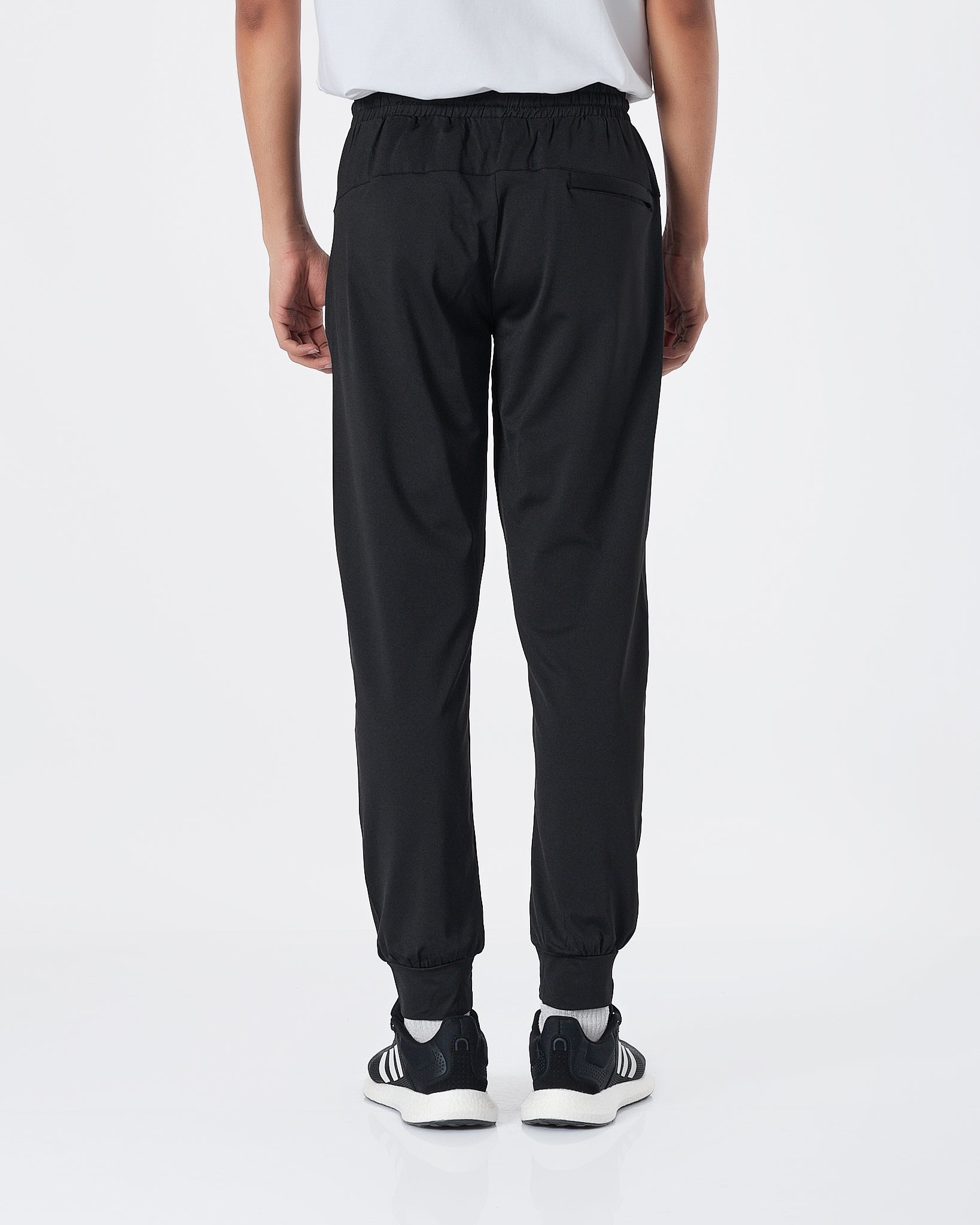 NIK Swooh Logo Printed Men Black Track Pants 15.90