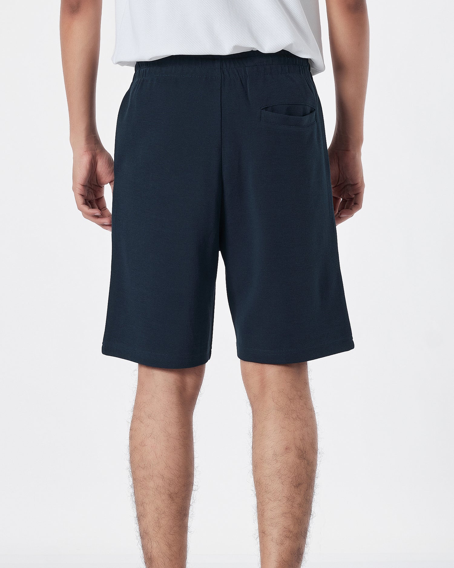 STU Logo Embroidered Men Blue Short Pants 17.90