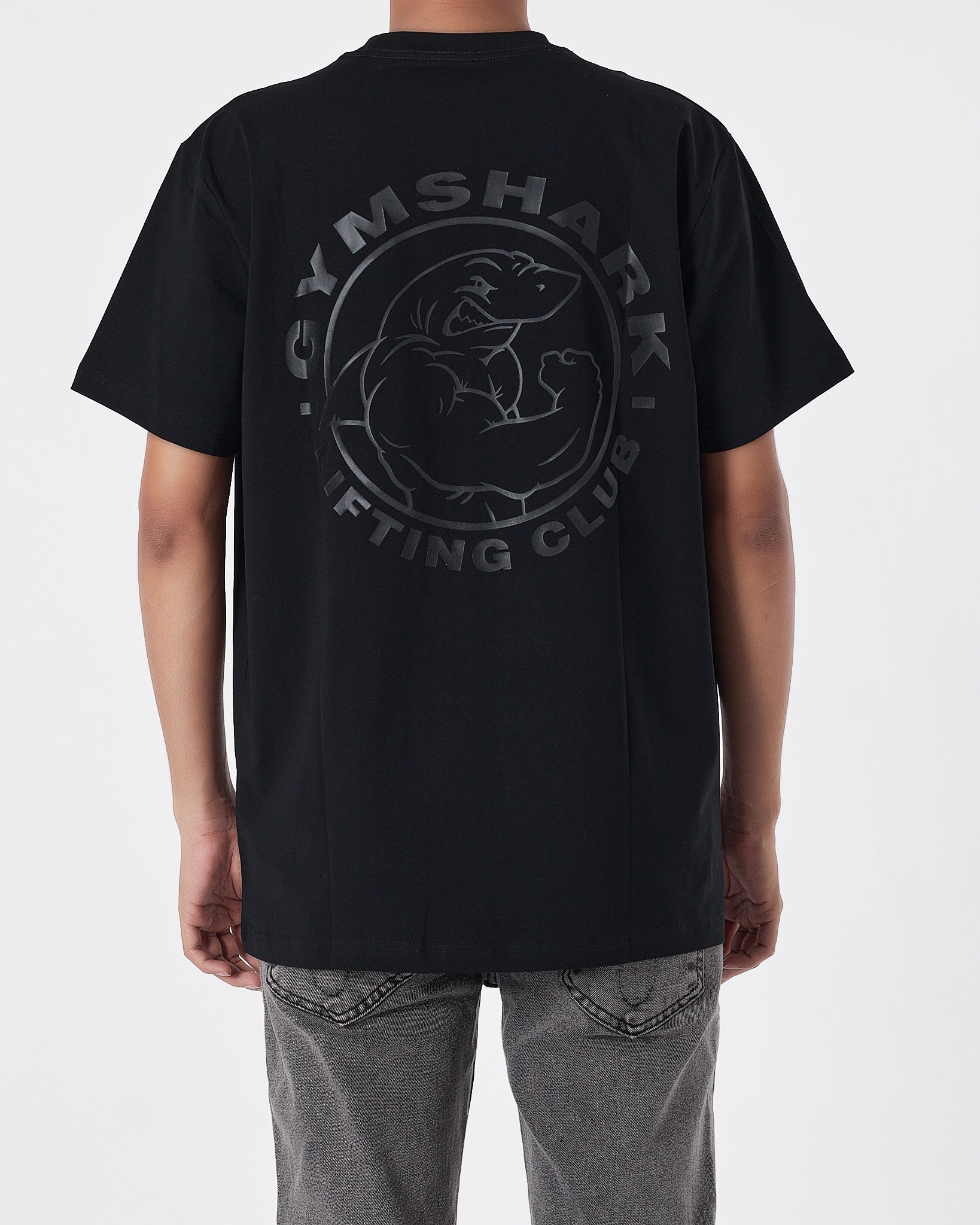 GS Logo Printed Men Black T-Shirt 15.90