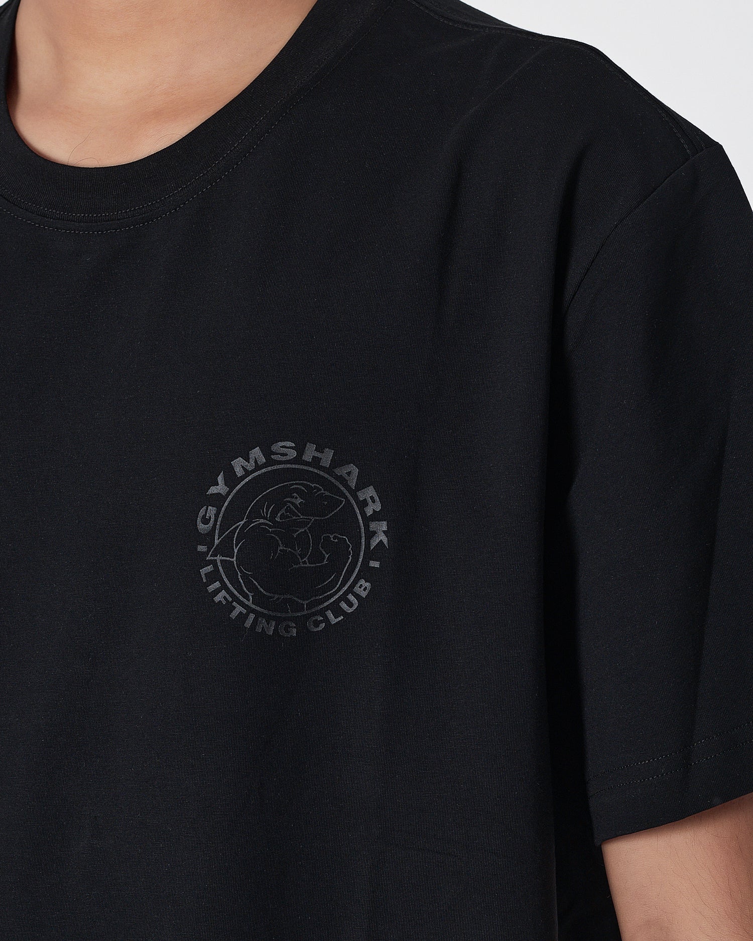 GS Logo Printed Men Black T-Shirt 15.90