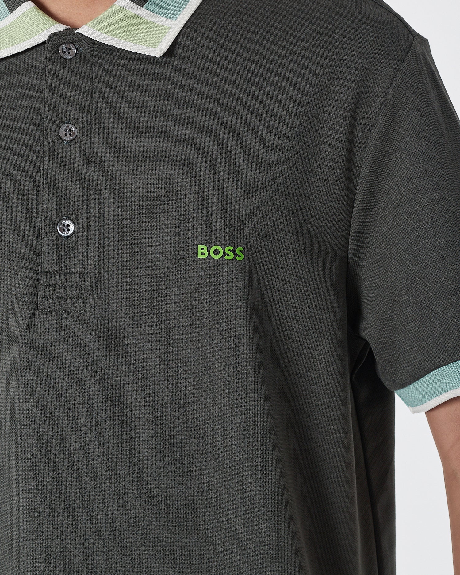 HUG Light Weight Men Dark Green Polo Shirt 29.90