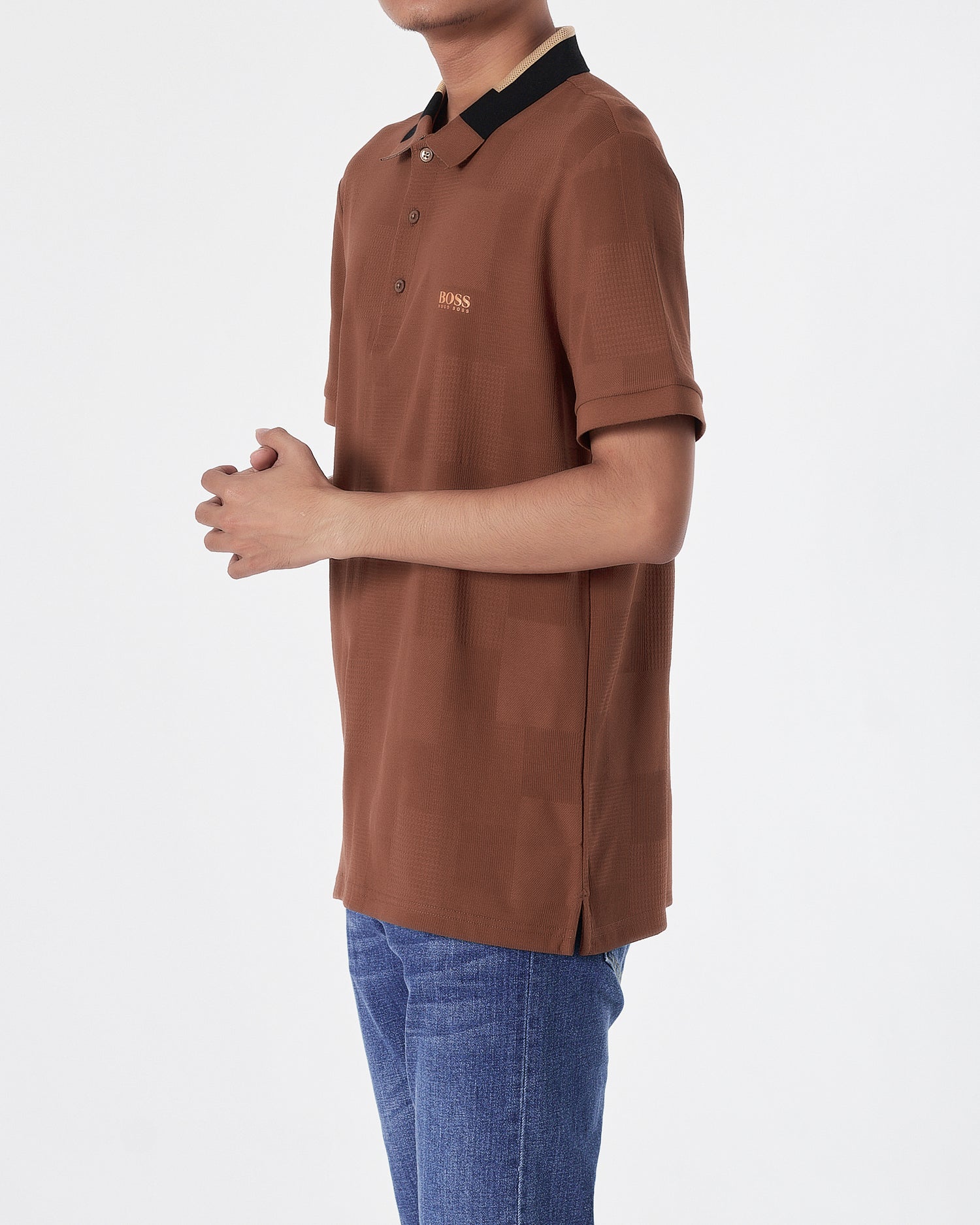 HUG Light Weight Men Brown Polo Shirt 29.90