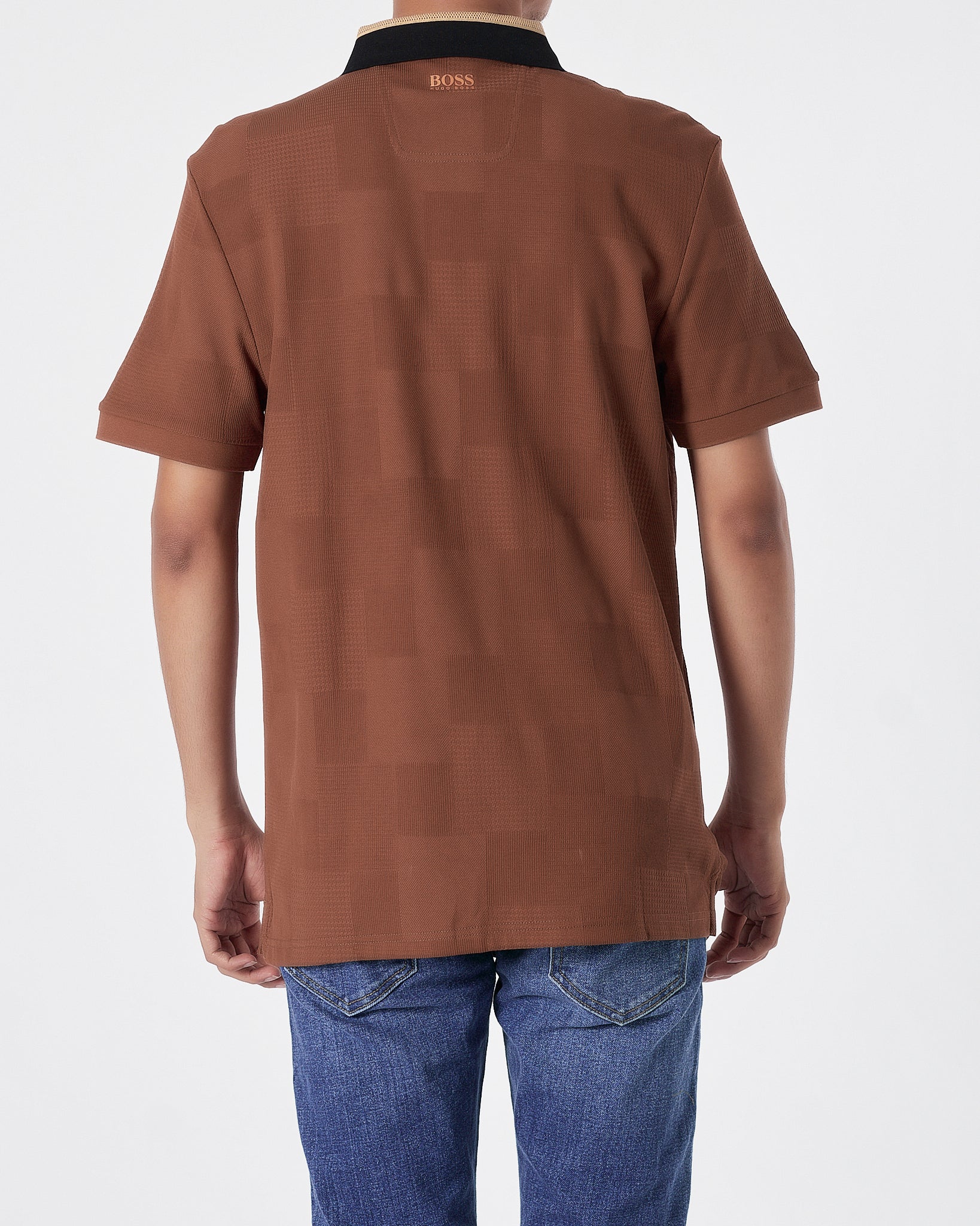 HUG Light Weight Men Brown Polo Shirt 29.90