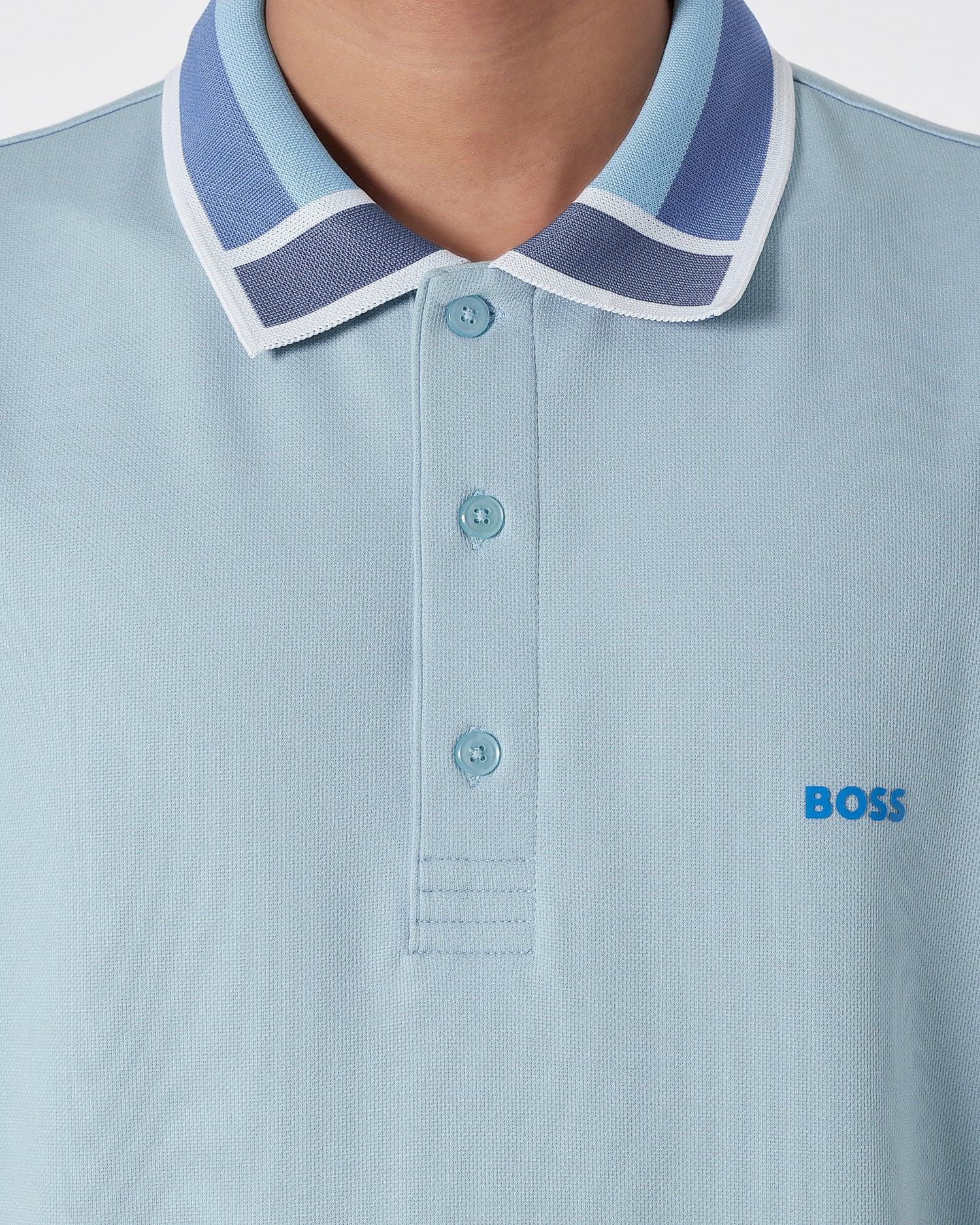 HUG Light Weight Men Light Blue Polo Shirt 29.90