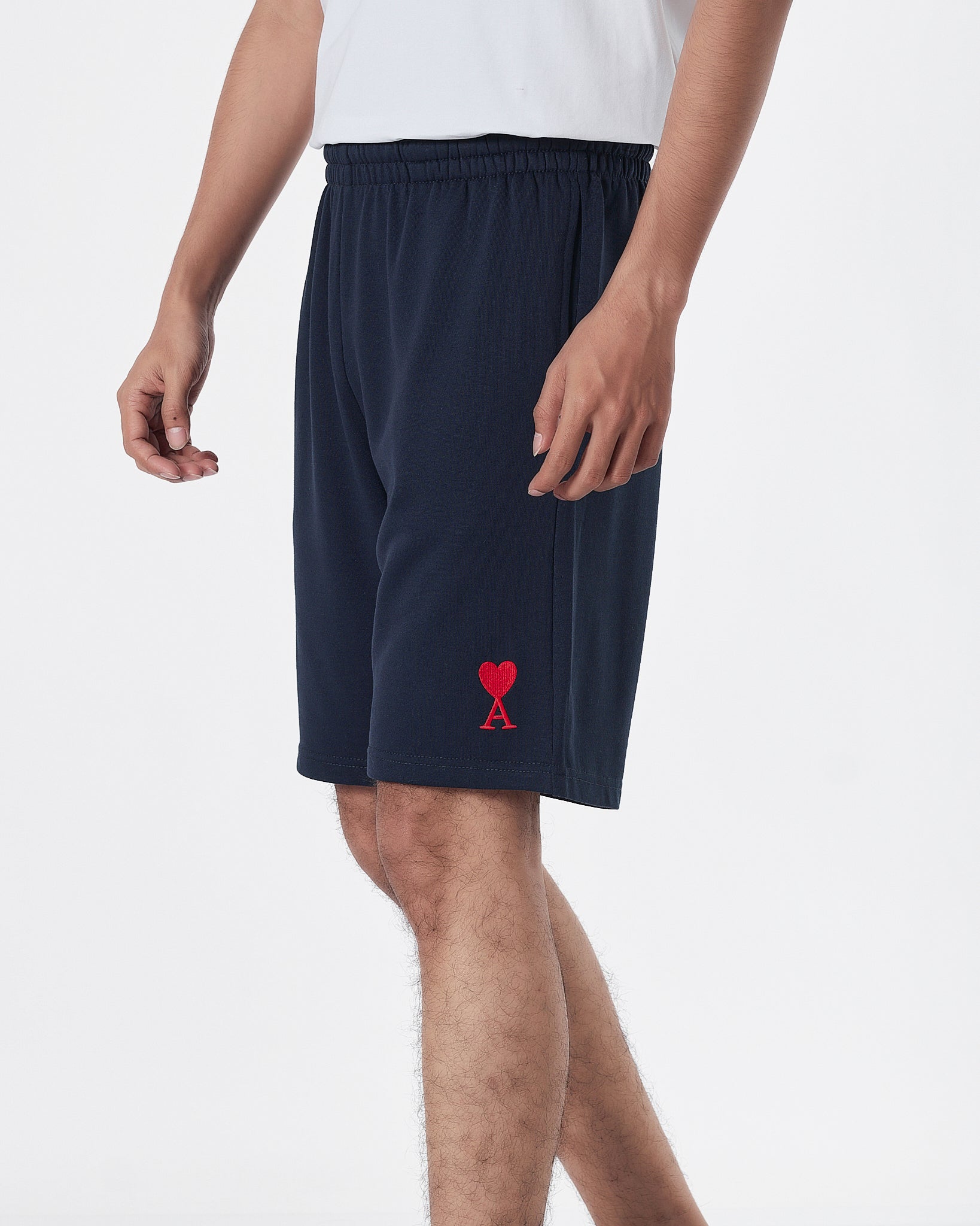 NIK Logo Embroidered Men Blue Shorts 14.90