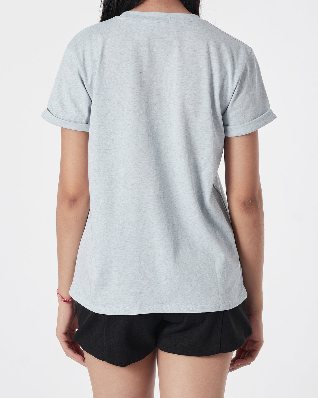 Smilling Lady Light Blue T-Shirt 12.90