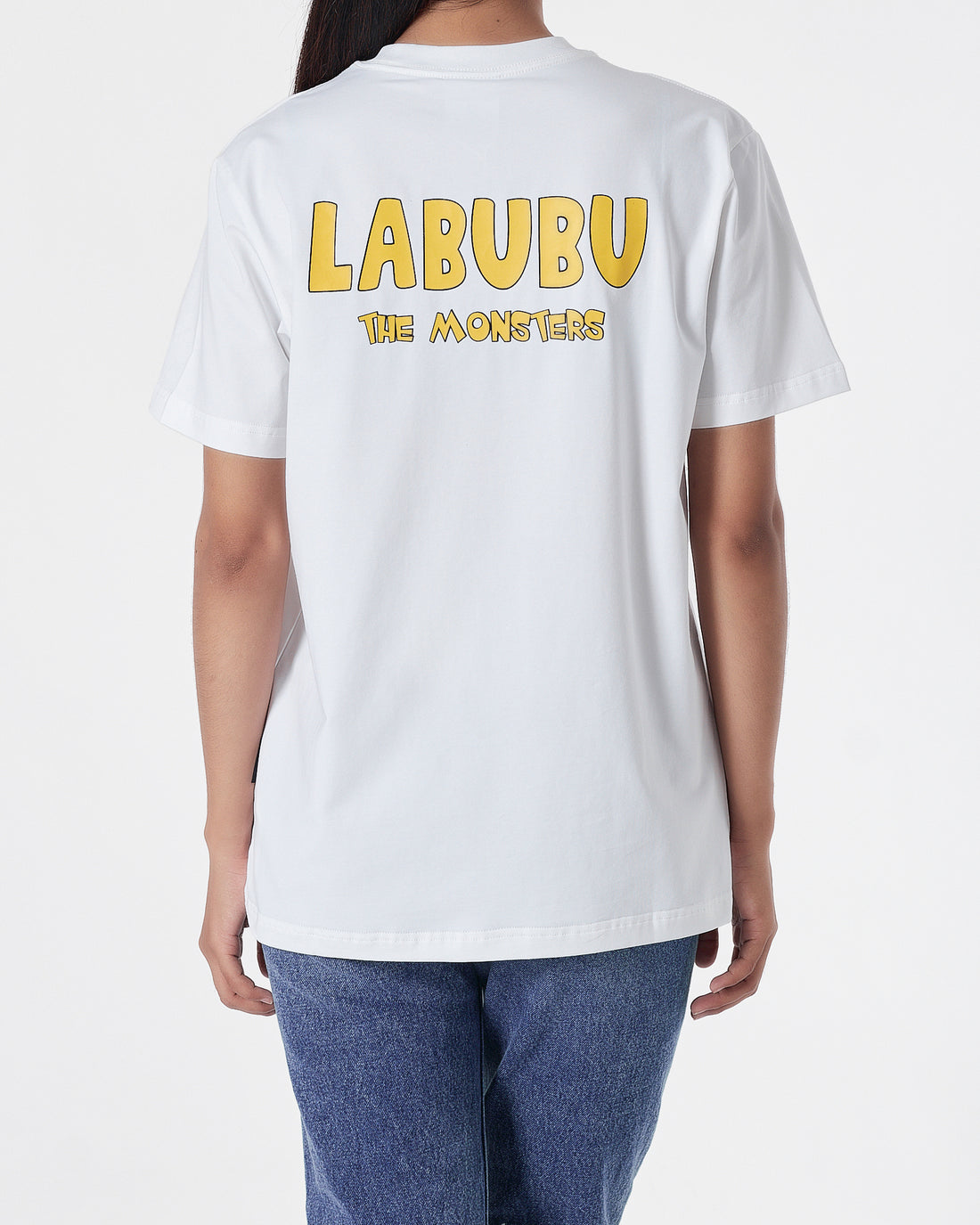 ADLV Labubu Printed Unisex White T-Shirt 14.90