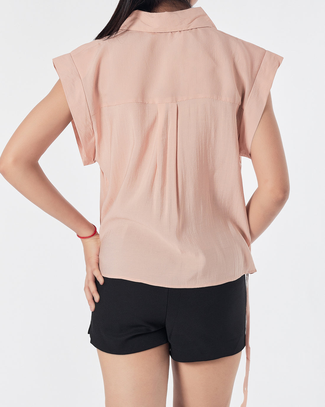 Lady Cream Shirts Short Sleeve 14.90