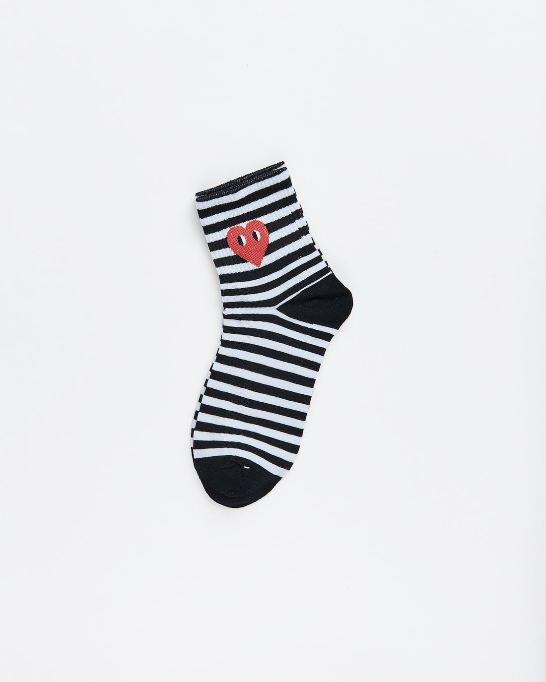 AMI Heart Logo Quarter 5 Pairs Socks 13.50