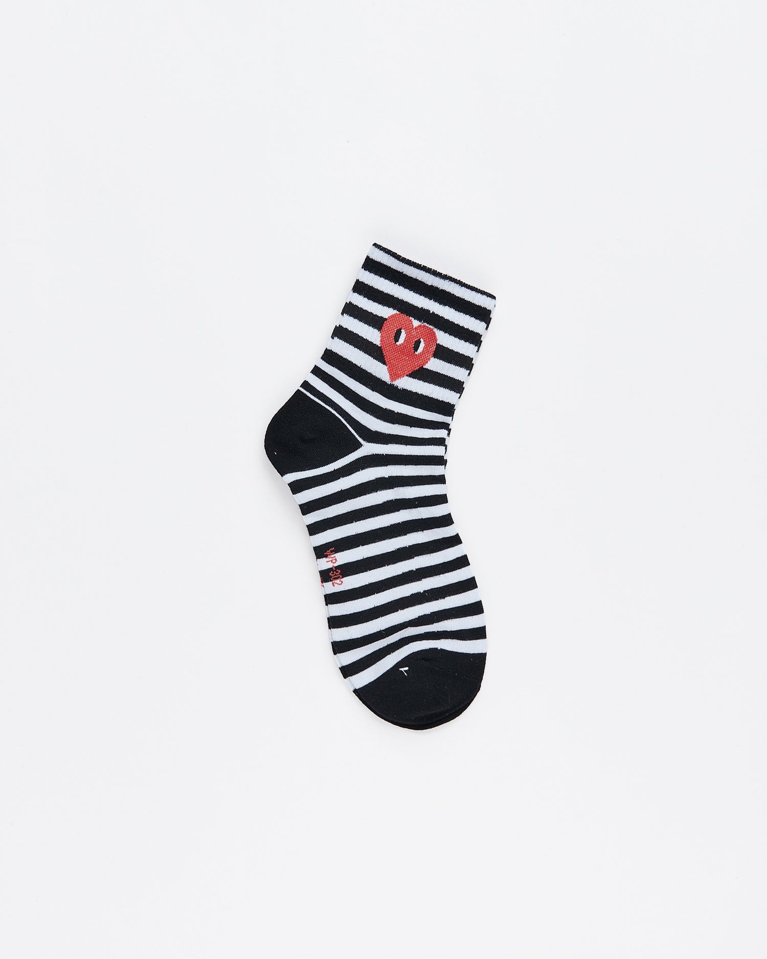 AMI Heart Logo Quarter 5 Pairs Socks 13.50