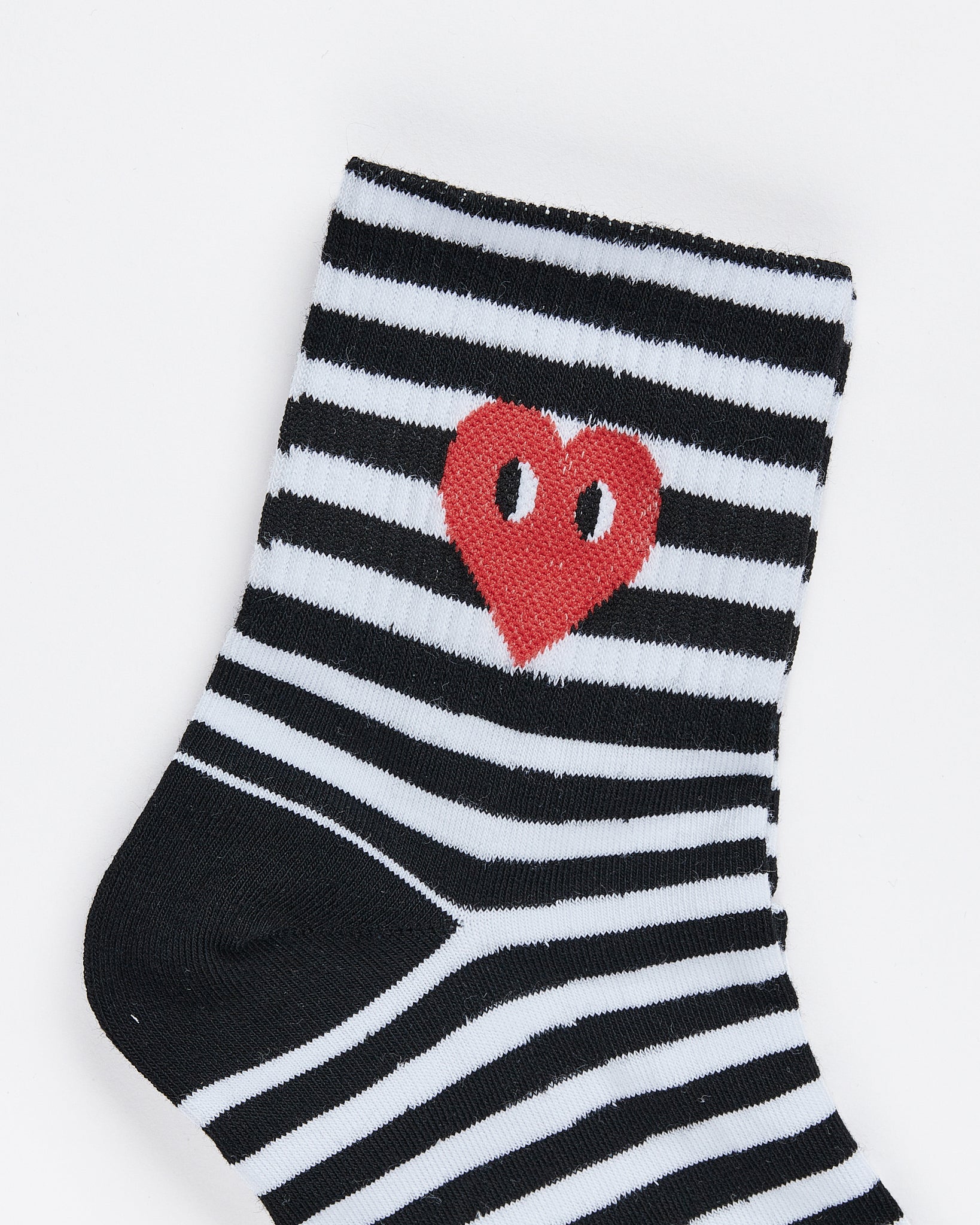 AMI Heart Logo Quarter 5 Pairs Socks 13.50