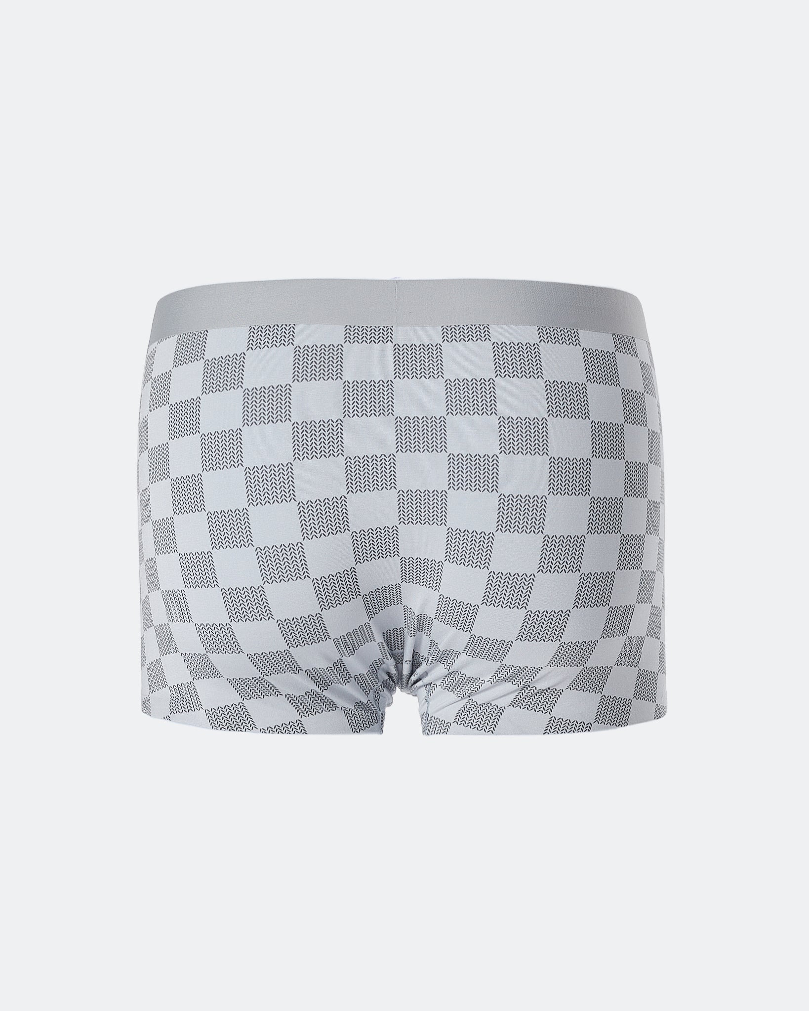 LV Checked Over Printed Men Grey Underwear 7.90