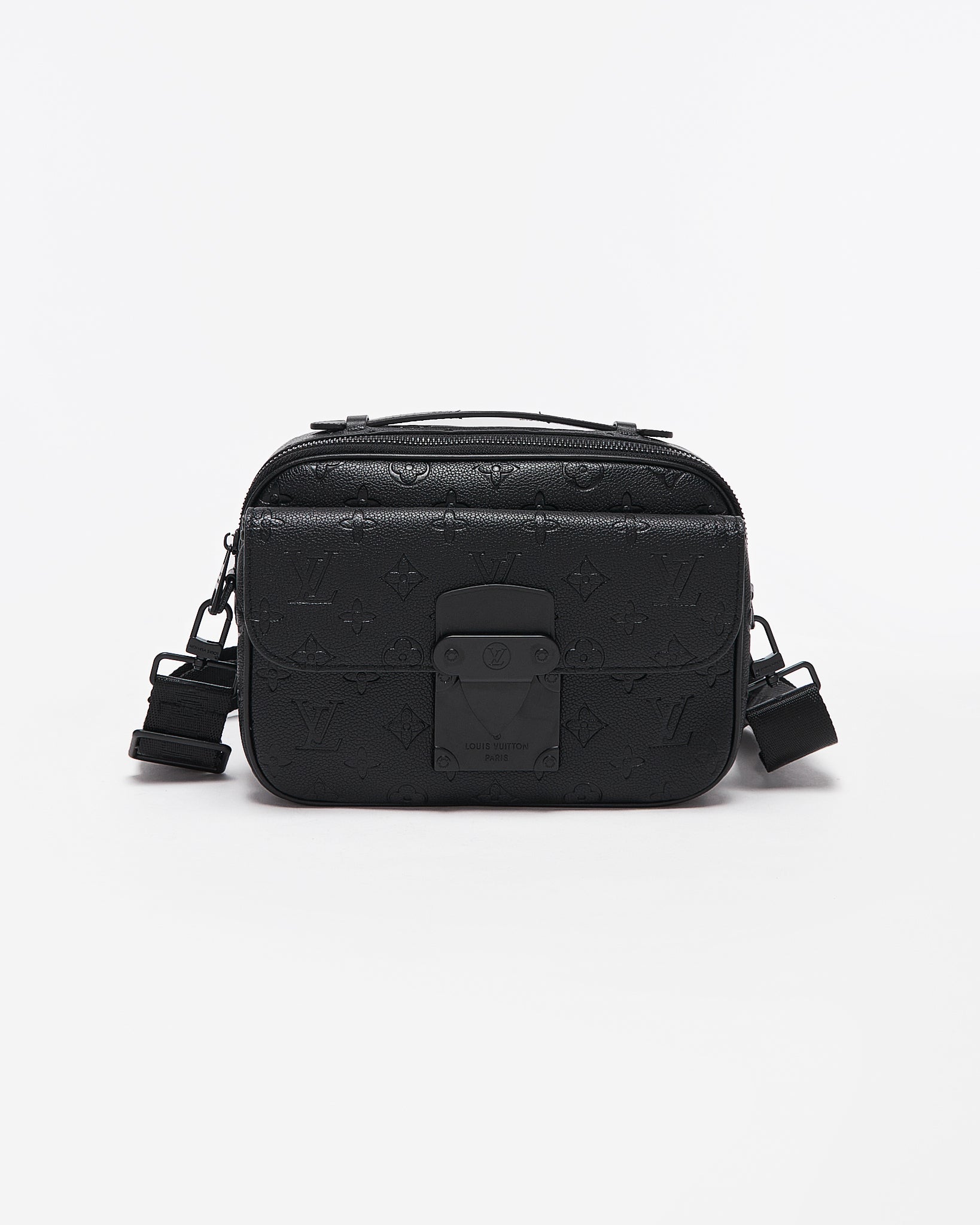 LV S-Lock Messenger Black Bag 199