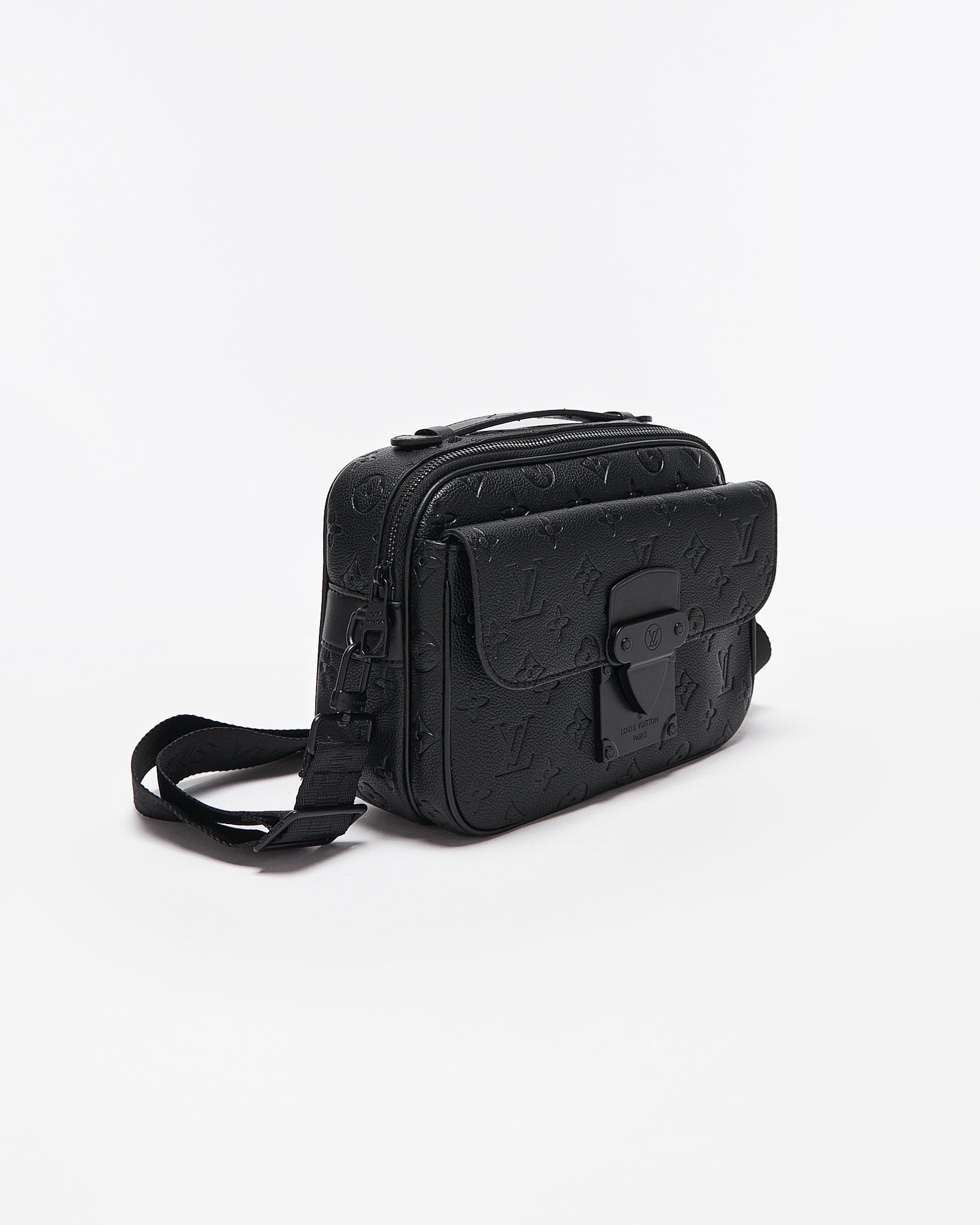 LV S-Lock Messenger Black Bag 199