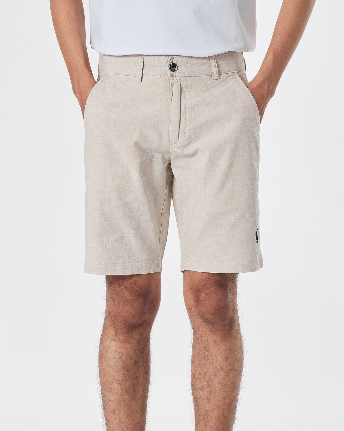RL Linen Men Cream  Short Pants 17.90