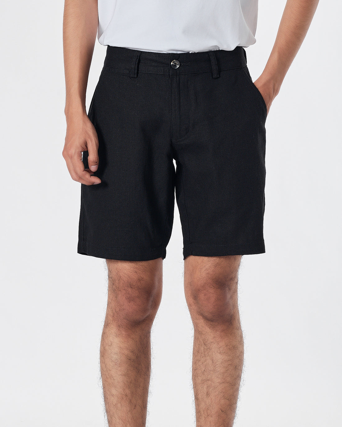 RL Linen Men Black Short Pants 17.90