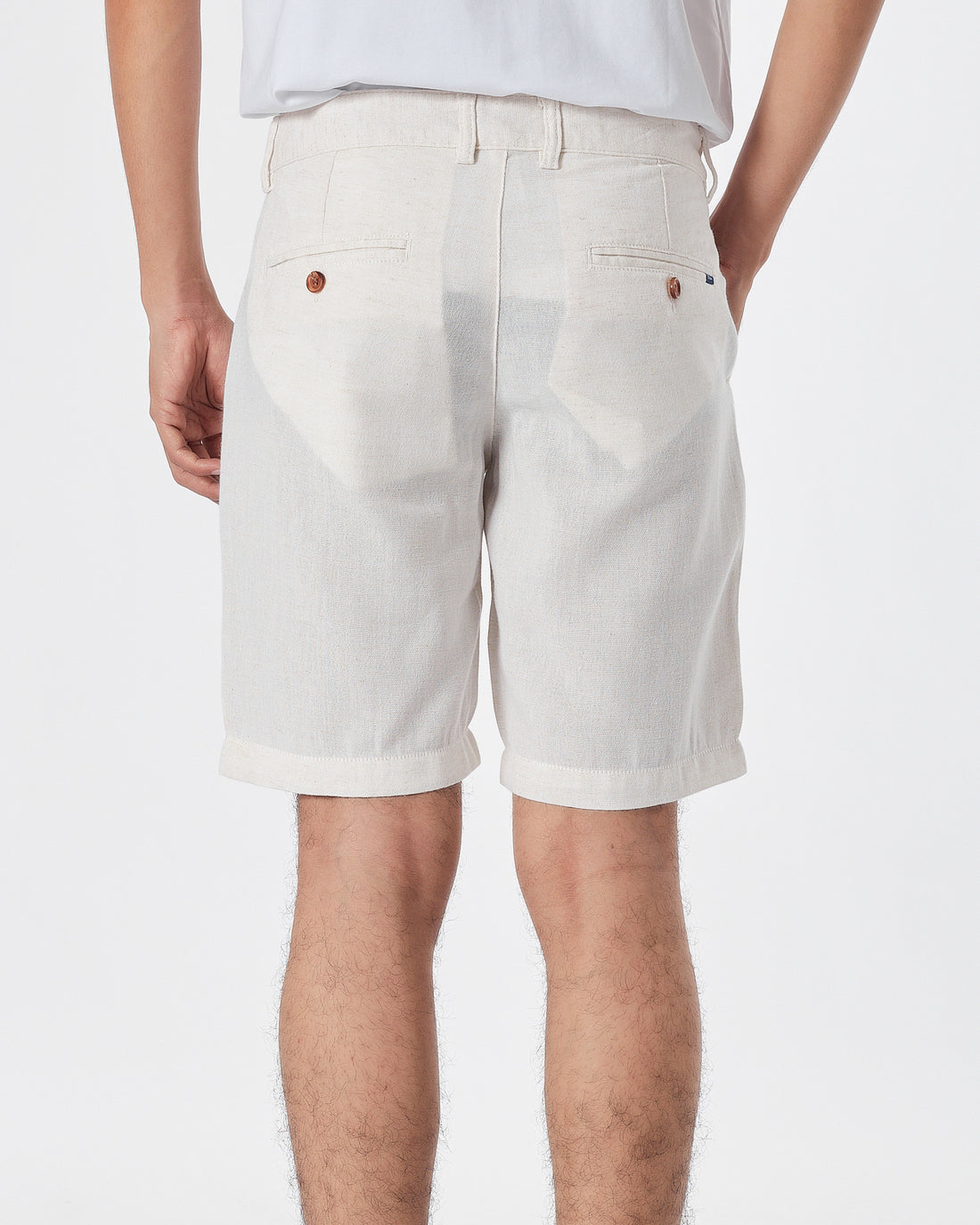 RL Linen Men White Short Pants 17.90