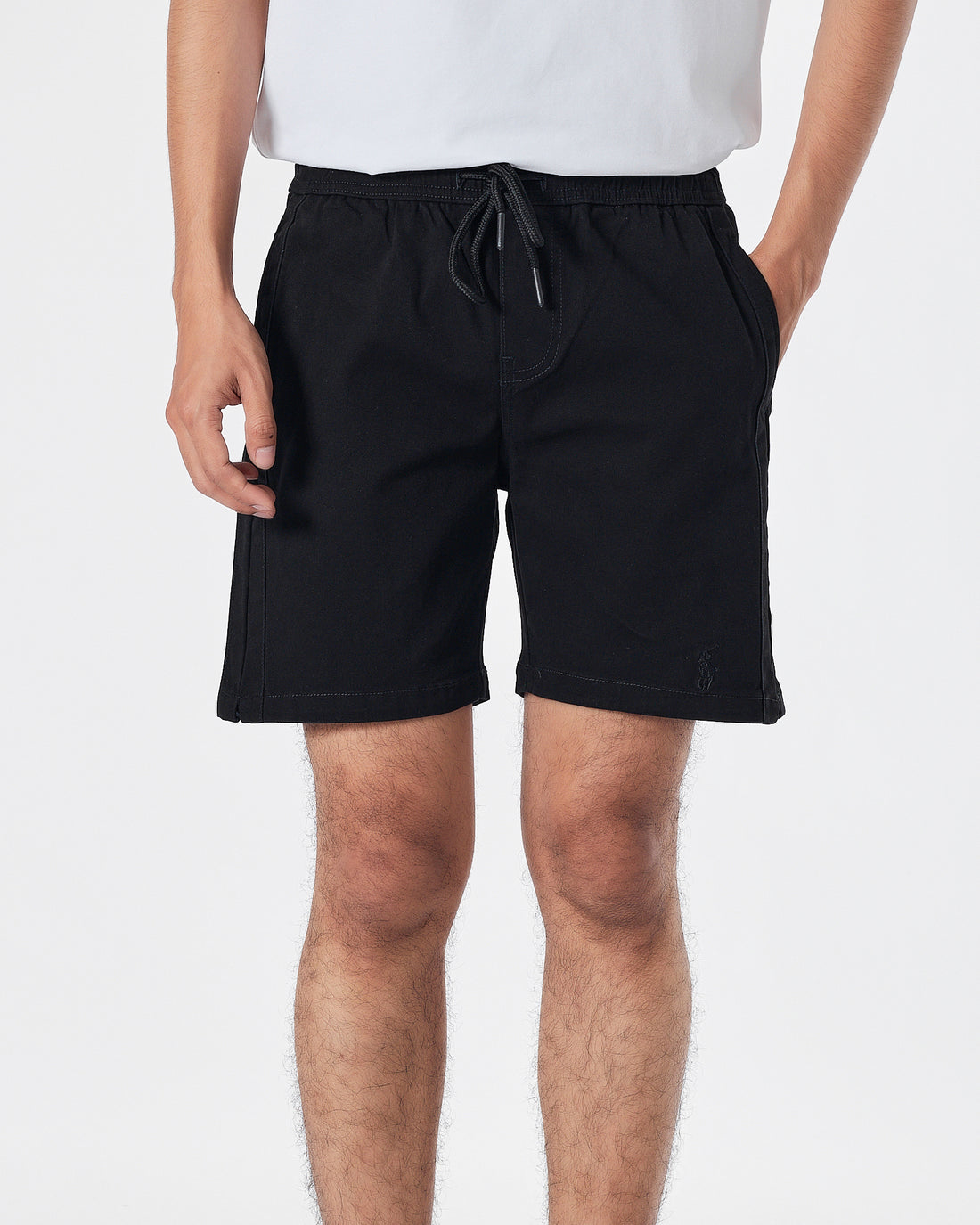 RL Above Knee Men Black Short Pants 17.50