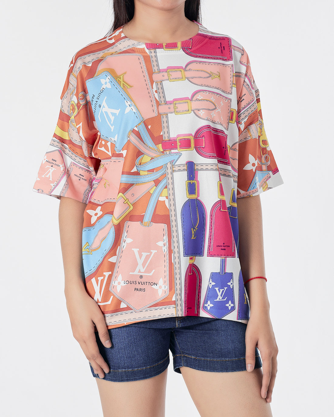LV Over Printed Lady T-Shirt 15.90